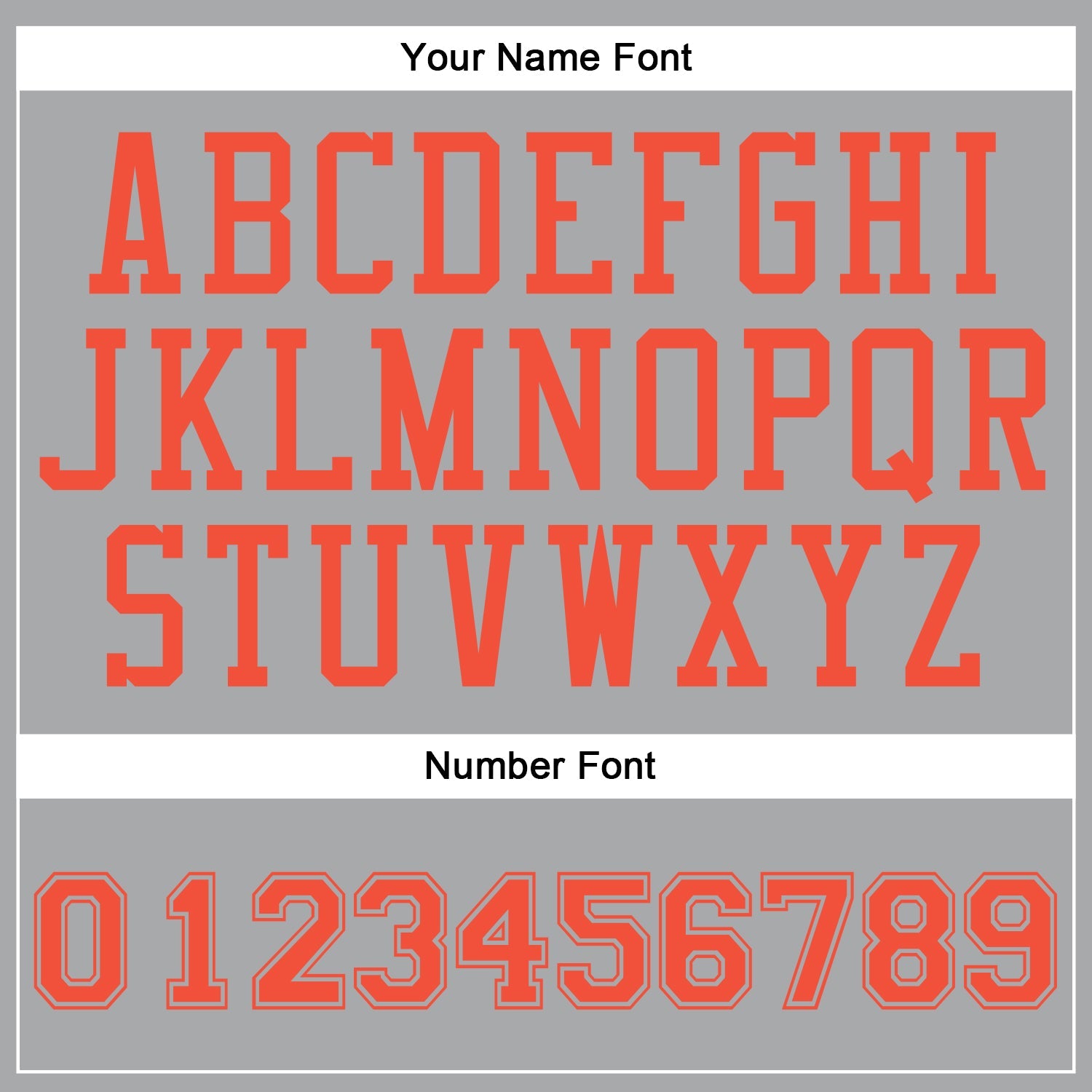 Custom Gray Orange Round Neck Basketball Uniform Jersey view 6