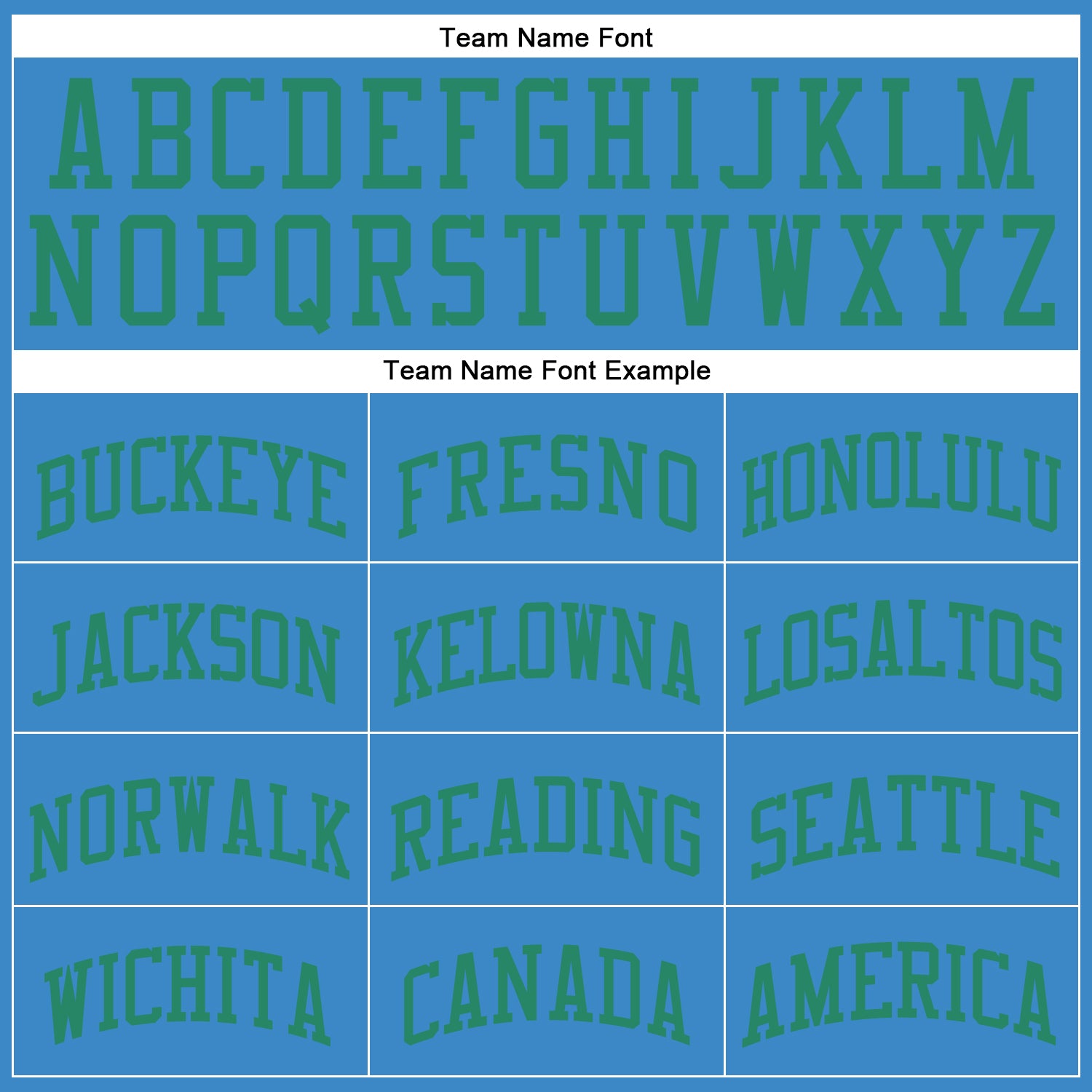 Custom Blue Kelly Green Round Neck Basketball Uniform Jersey view 5
