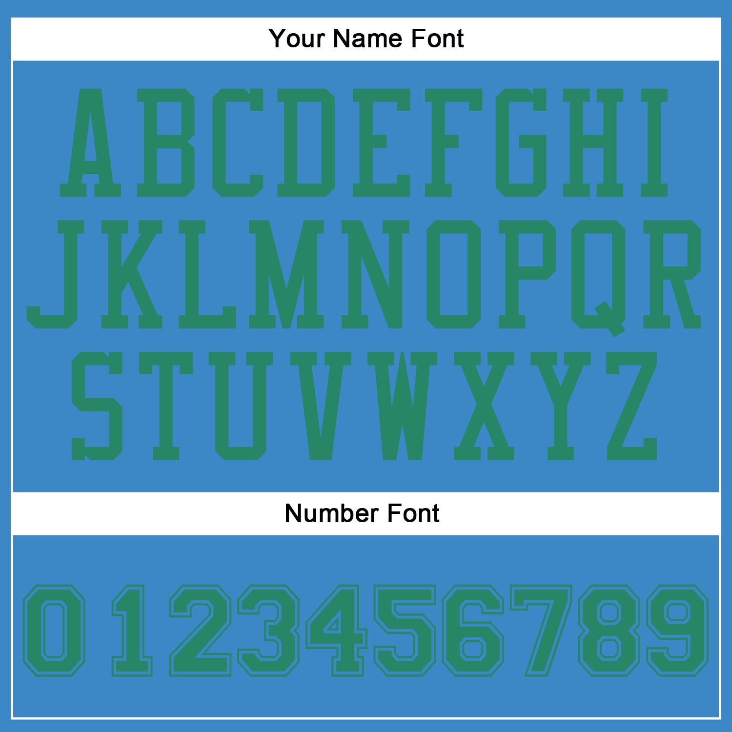 Custom Blue Kelly Green Round Neck Basketball Uniform Jersey view 6