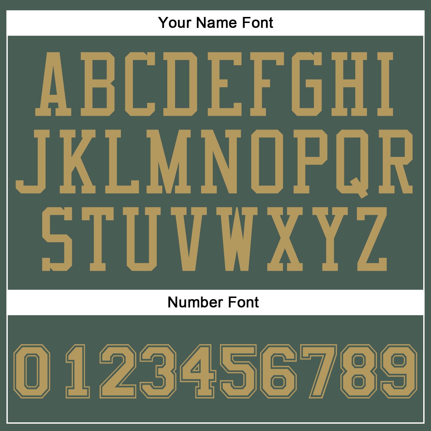 Custom Green Old Gold Round Neck Basketball Uniform Jersey view 6