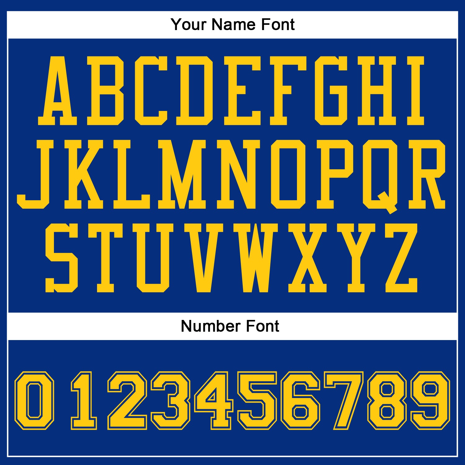 Custom Royal Gold Round Neck Basketball Uniform Jersey view 6