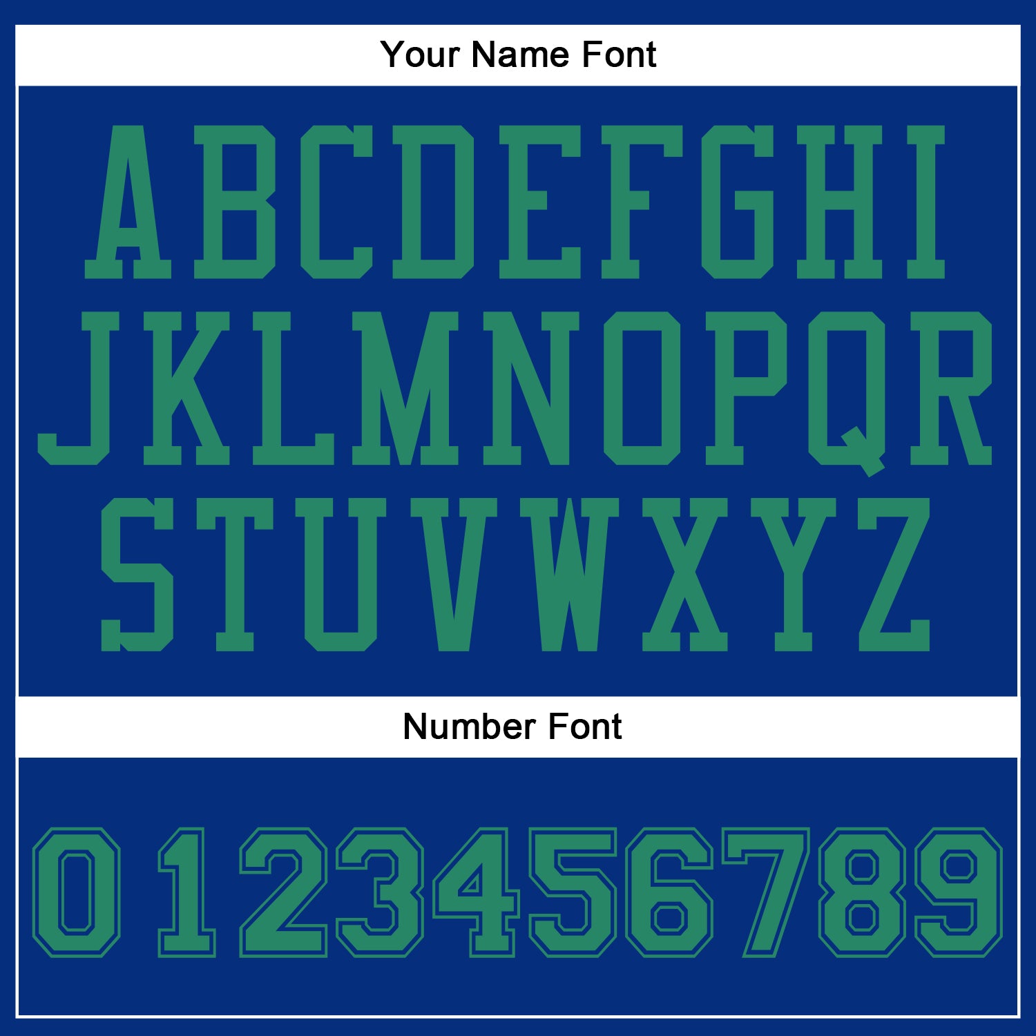 Custom Royal Kelly Green Round Neck Basketball Uniform Jersey view 6