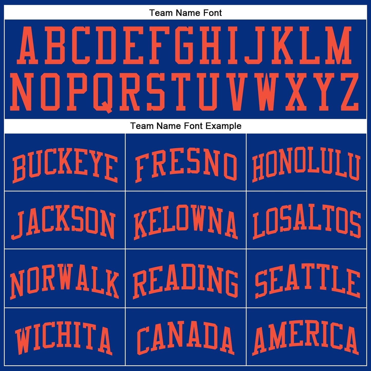 Custom Royal Orange Round Neck Basketball Uniform Jersey view 5