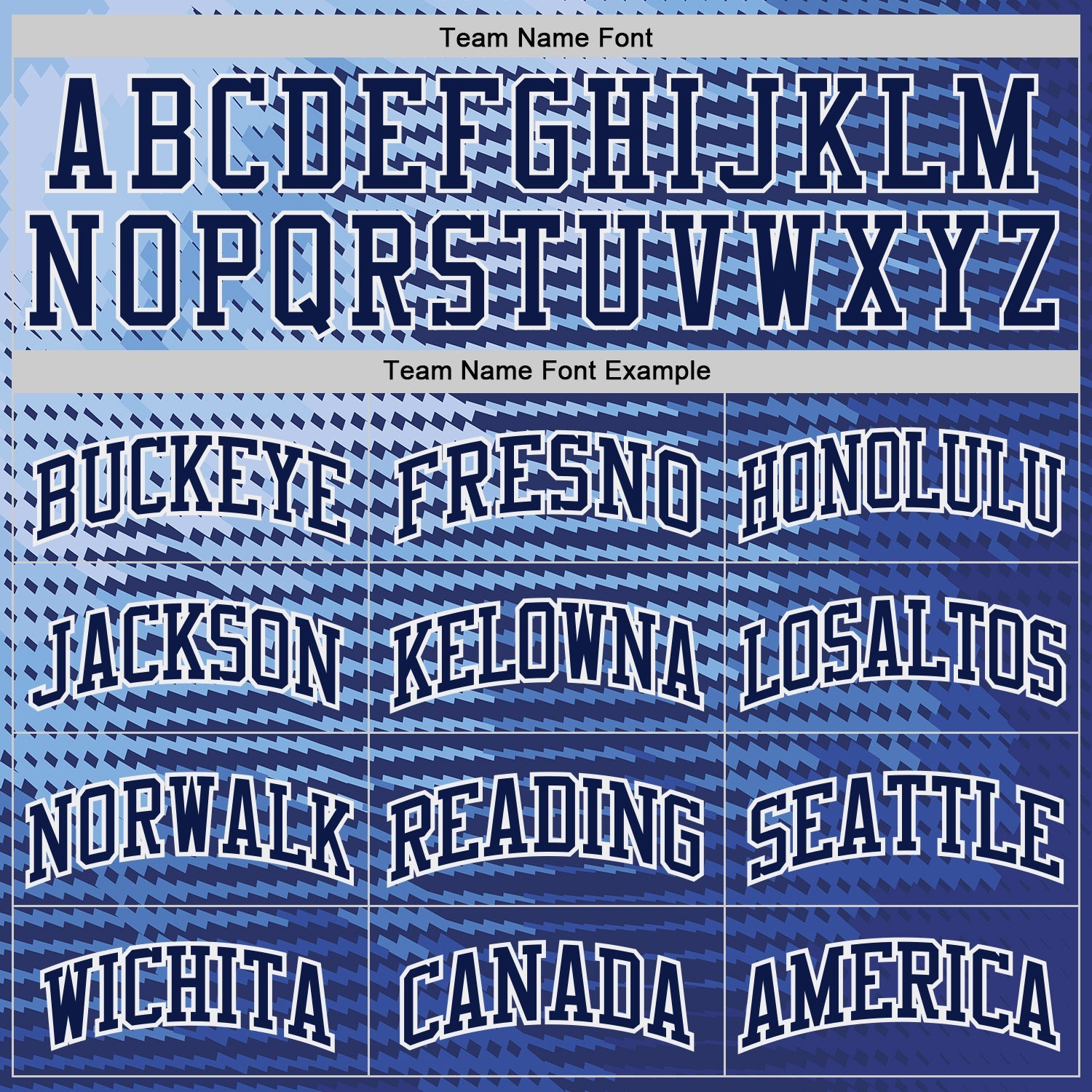 Custom Blue Navy White-Gold Gradient Geometric Stripe Round Neck Sublimation Basketball Uniform Jersey view 3