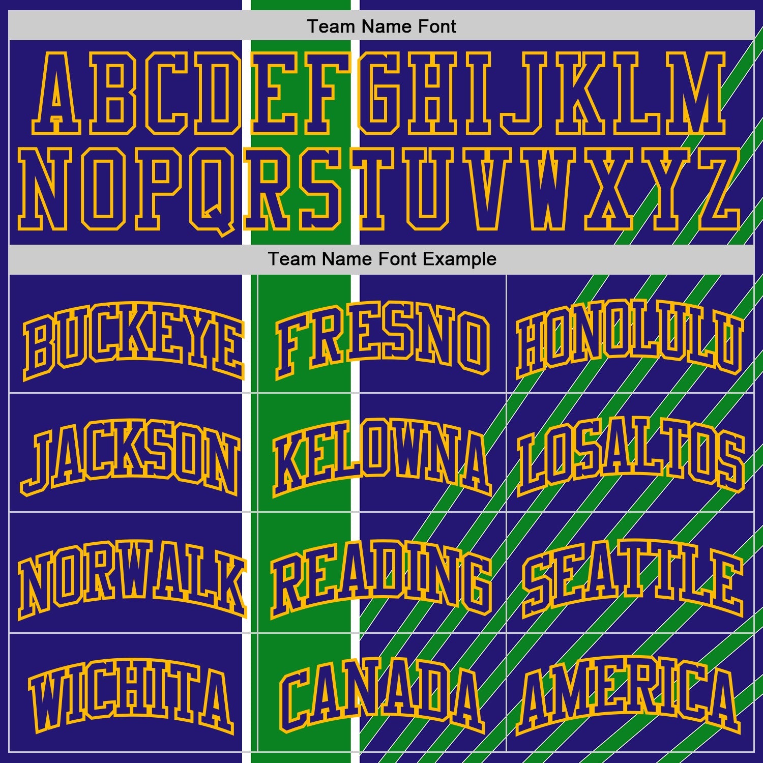 Custom Dark Purple Grass Green White-Gold Geometric Stripe Round Neck Sublimation Basketball Uniform Jersey view 3