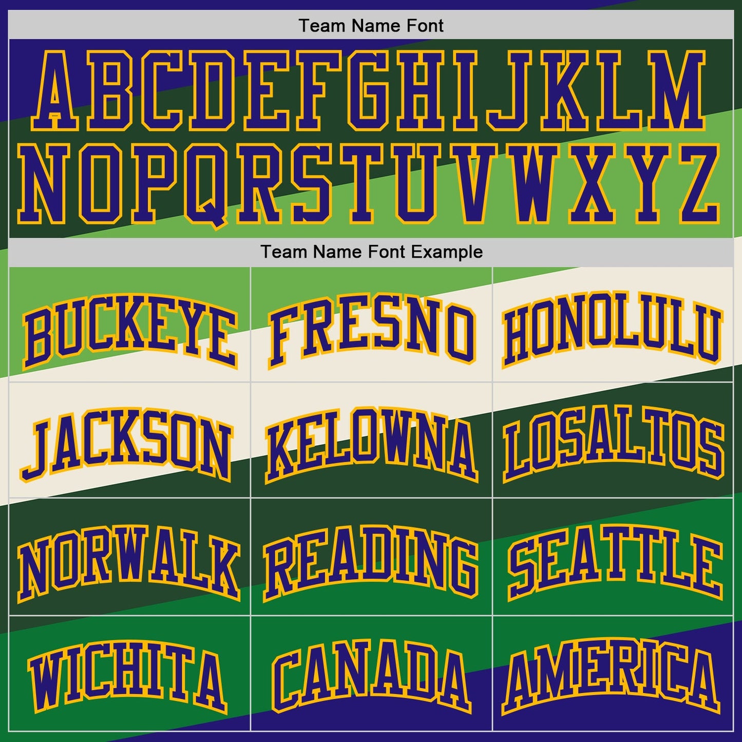 Custom Dark Purple Green-Gold Geometric Stripe Round Neck Sublimation Basketball Uniform Jersey view 3