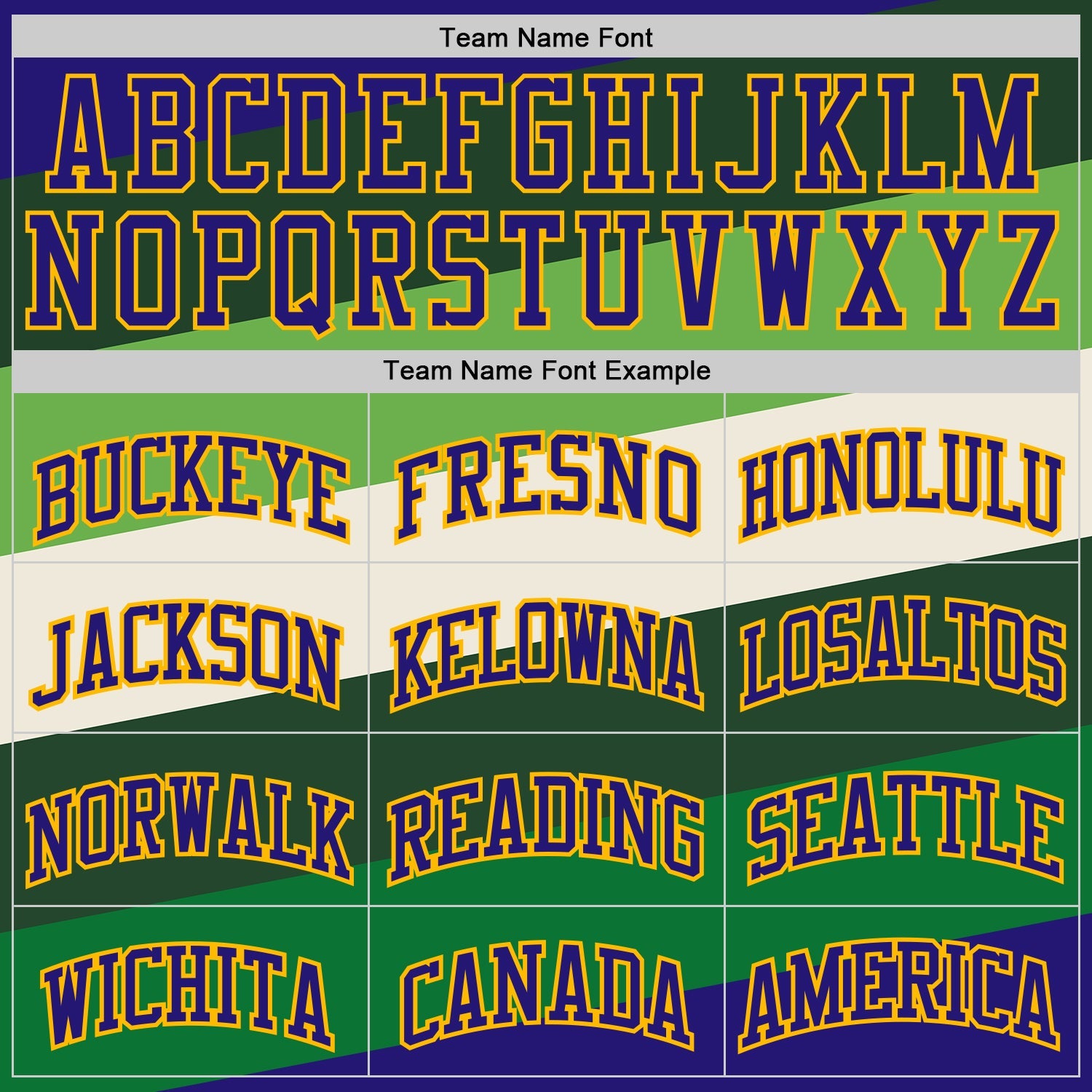 Custom Dark Purple Green-Gold Geometric Stripe Round Neck Sublimation Basketball Uniform Jersey view 3