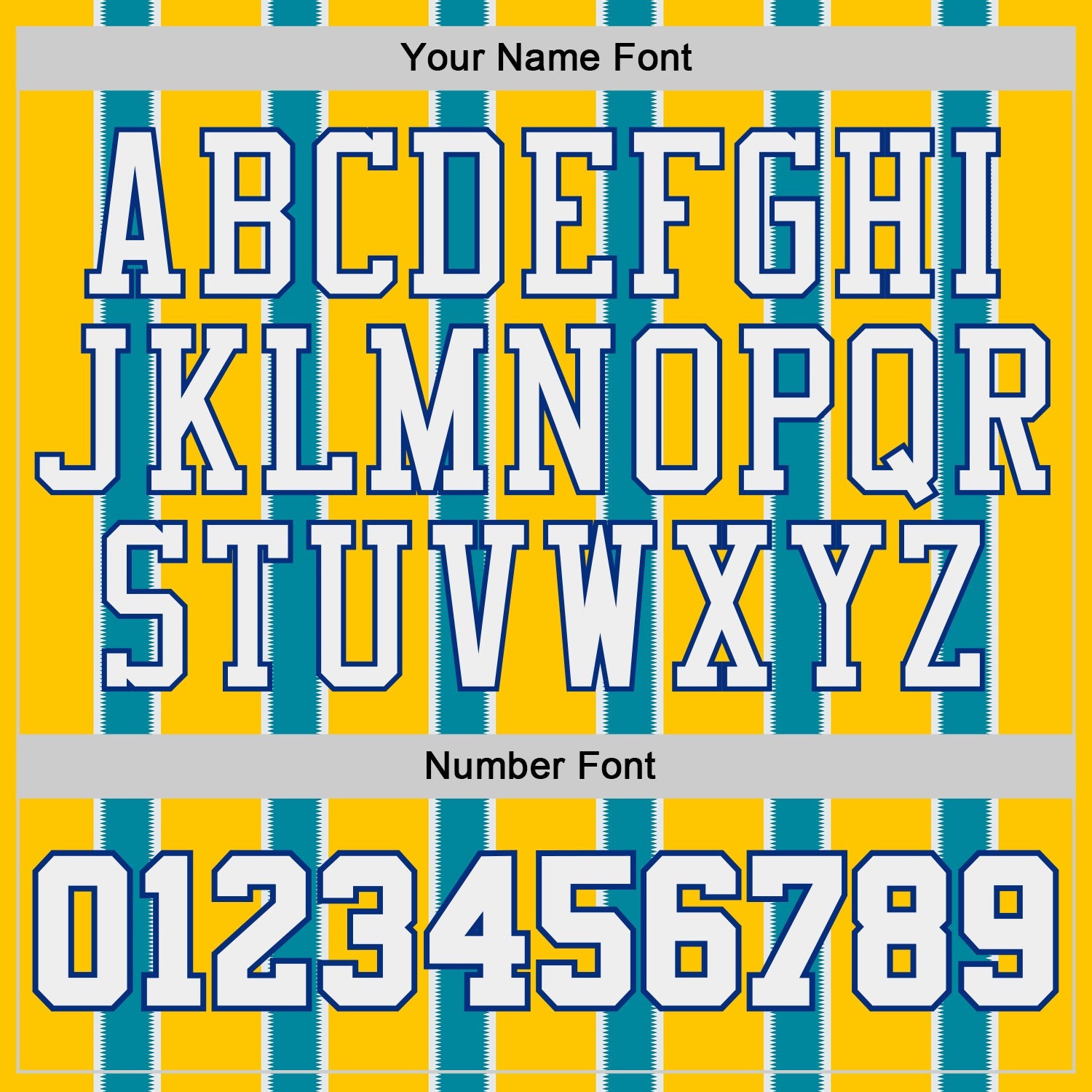 Custom Yellow White Teal Royal-Black Geometric Stripe Round Neck Sublimation Basketball Uniform Jersey view 4