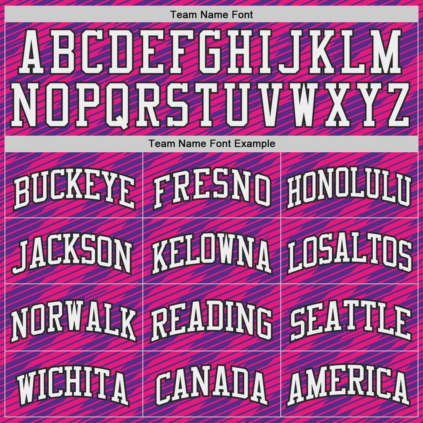 Custom Purple White Hot Pink Black-Gold Geometric Stripe Round Neck Sublimation Basketball Uniform Jersey view 3