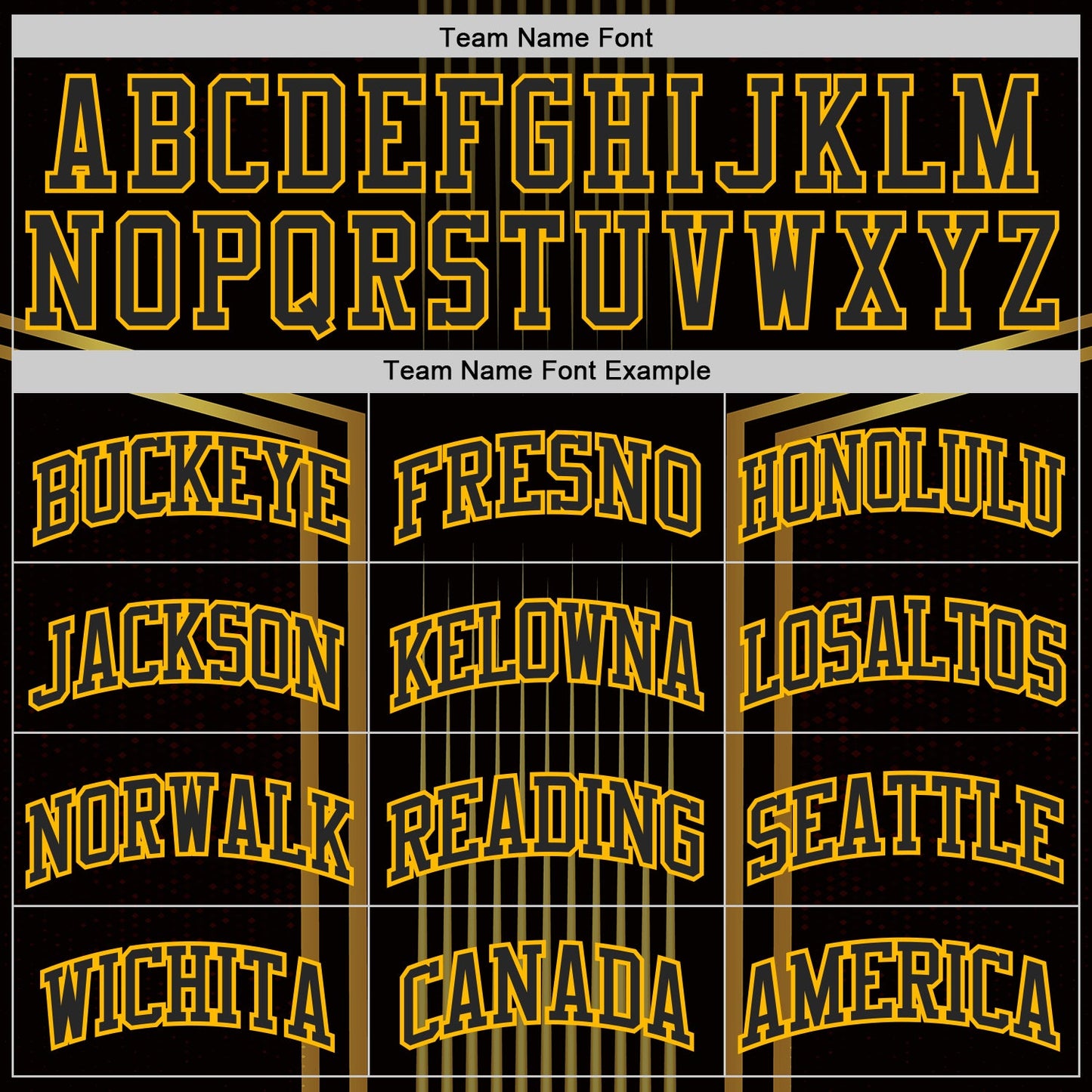 Custom Black Old Gold-Gold Vertical Stripe Gradient Round Neck Sublimation Basketball Uniform Jersey view 3