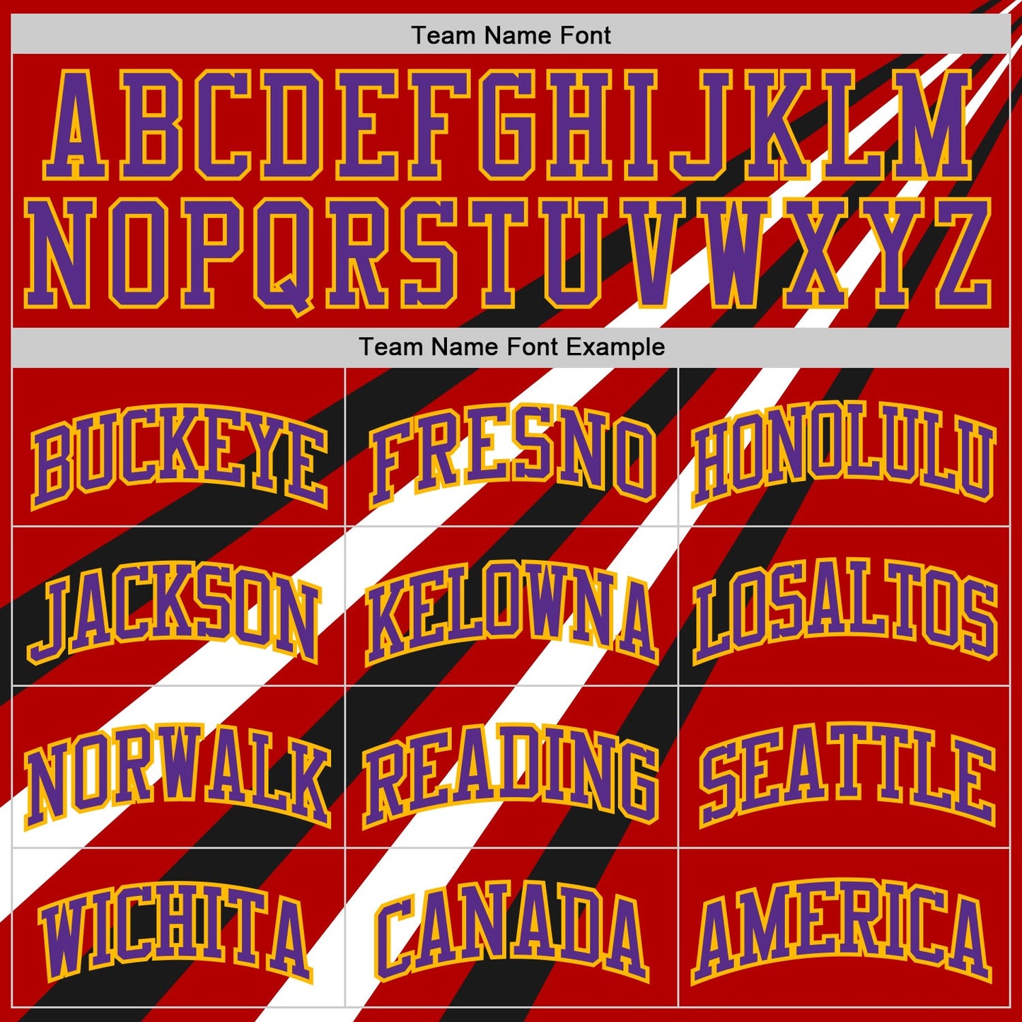 Custom Red Purple Black-Gold Diagonal Stripe Round Neck Sublimation Basketball Uniform Jersey view 3