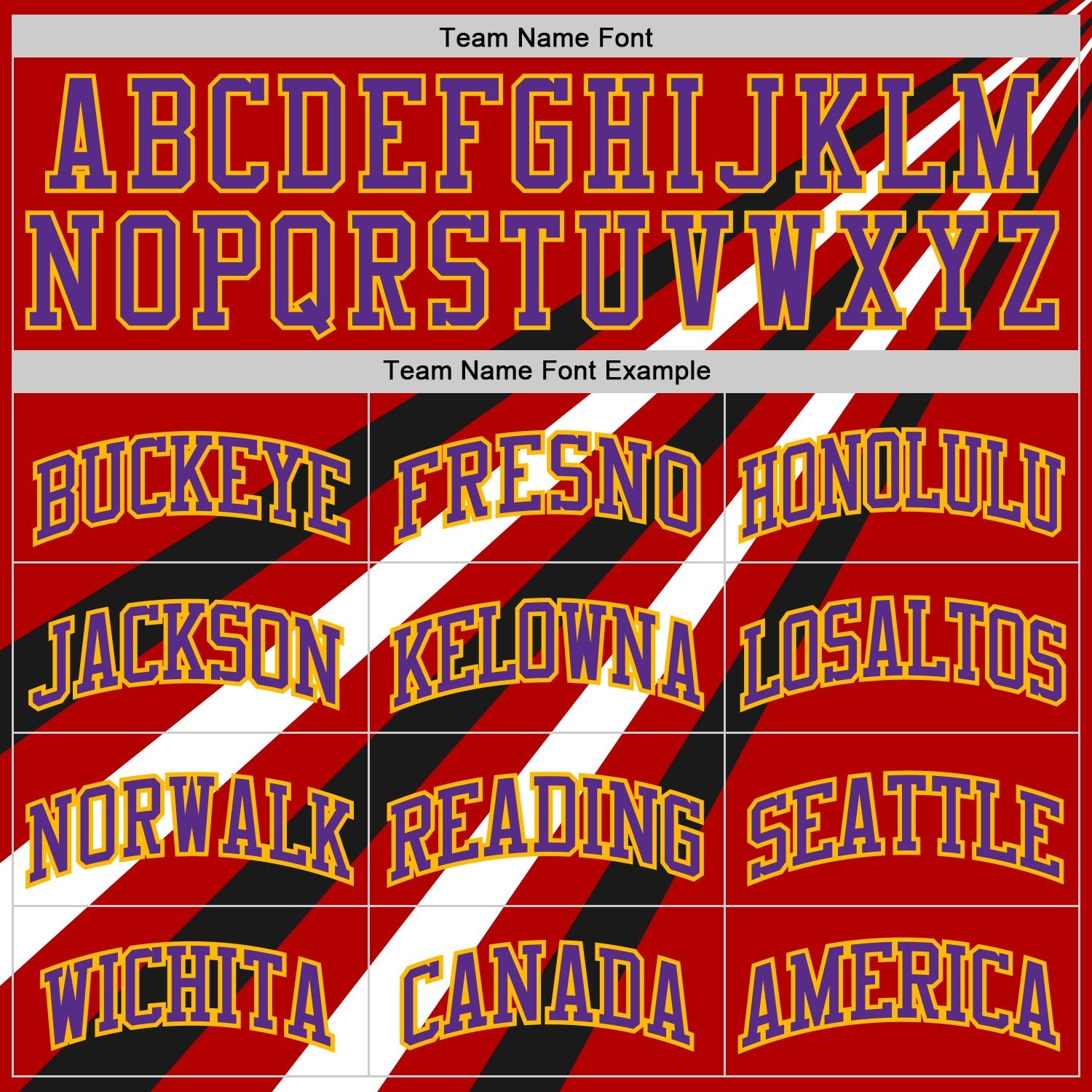 Custom Red Purple Black-Gold Diagonal Stripe Round Neck Sublimation Basketball Uniform Jersey view 3