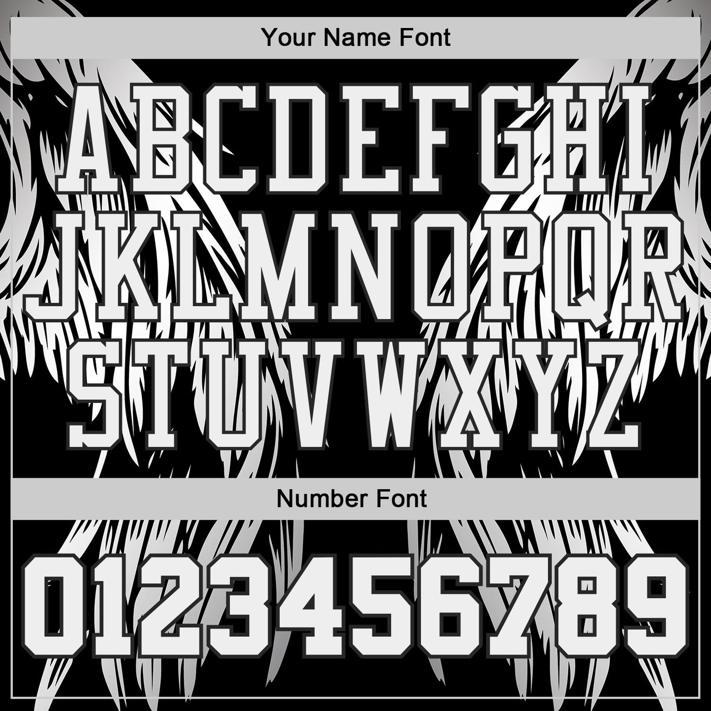 Custom Black-White Eagle Wing Boho Style Round Neck Sublimation Basketball Uniform Jersey view 4