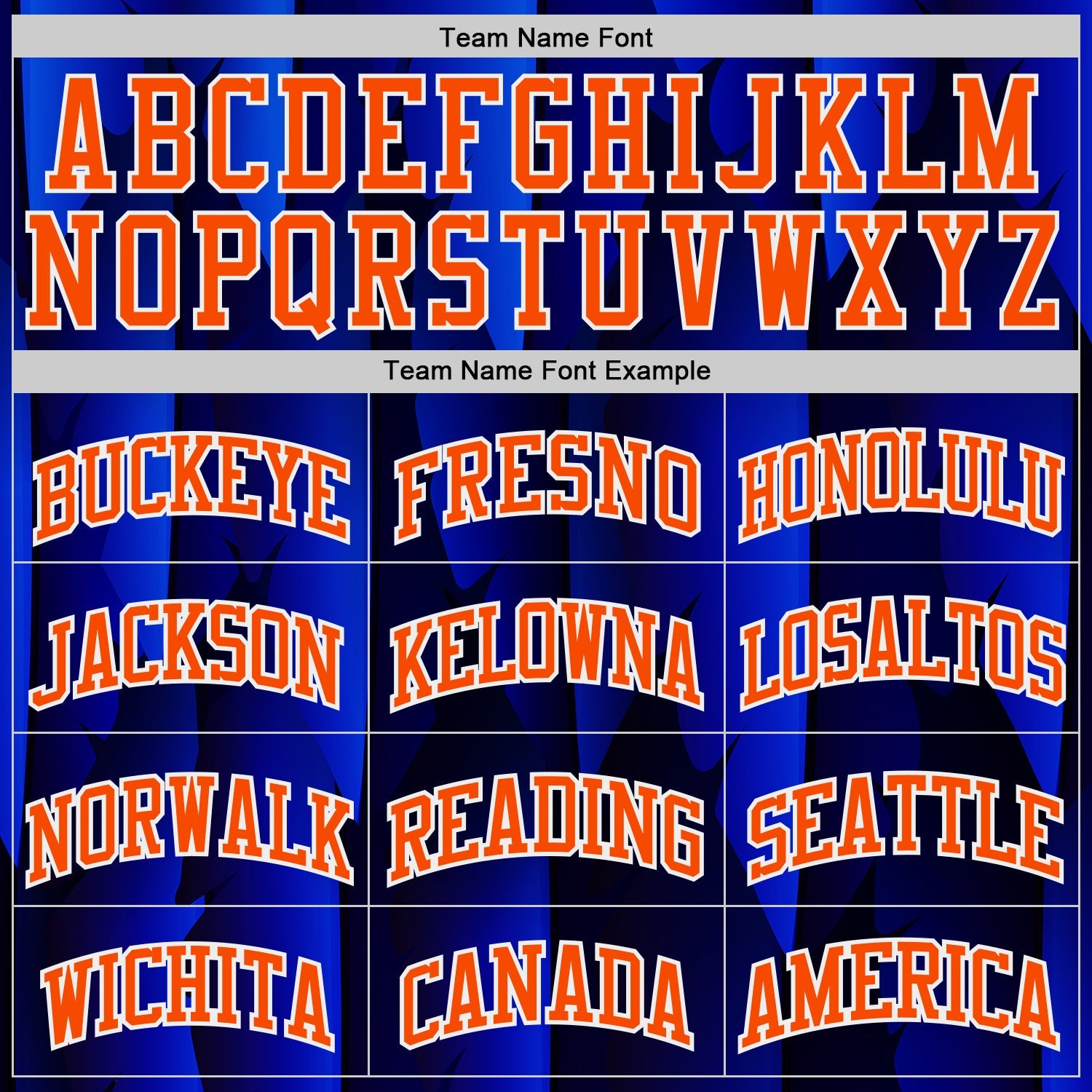 Custom Blue Orange-White Feather Boho Style Round Neck Sublimation Basketball Uniform Jersey view 3