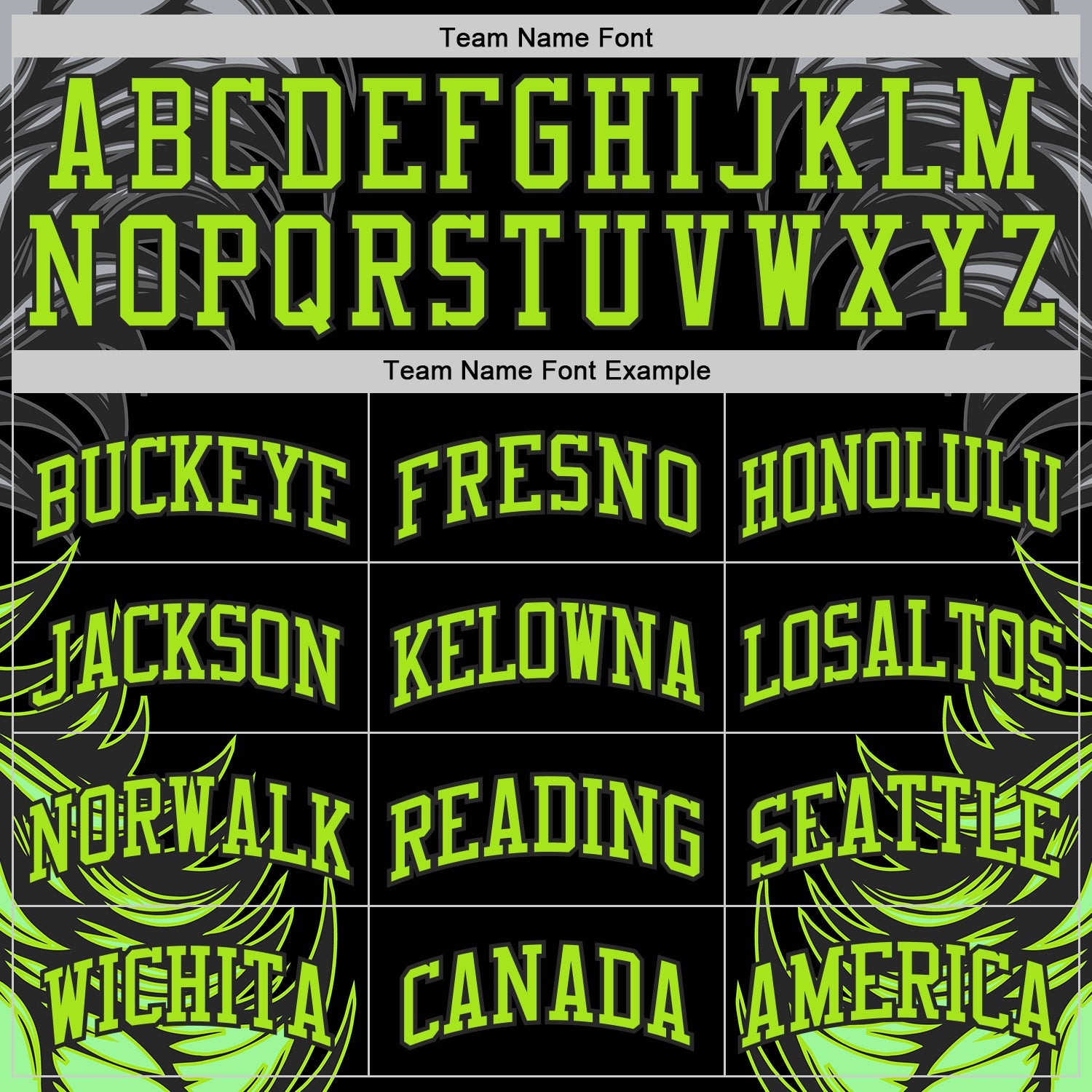 Custom Black Neon Green-Gray Feather Wing Boho Style Round Neck Sublimation Basketball Uniform Jersey view 3