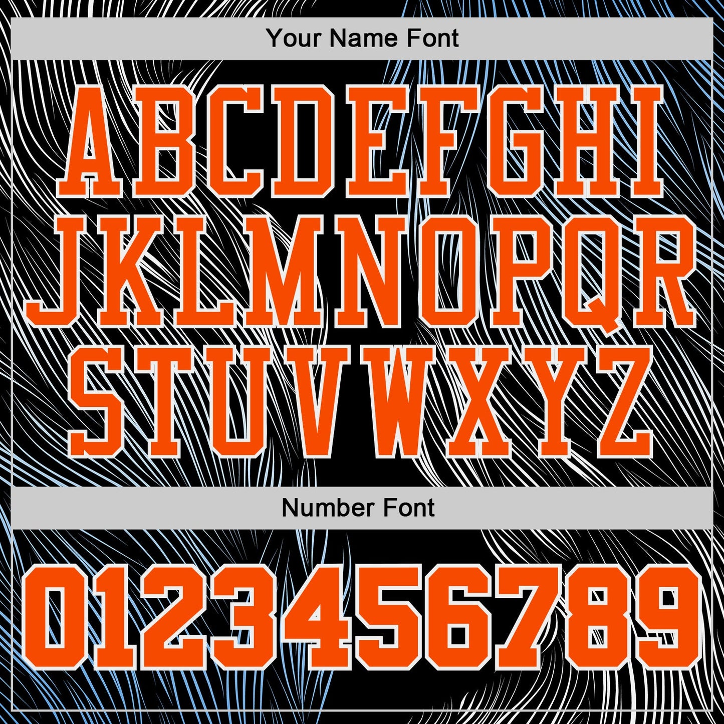 Custom Black Orange-White Abstract Feather Boho Style Round Neck Sublimation Basketball Uniform Jersey view 4
