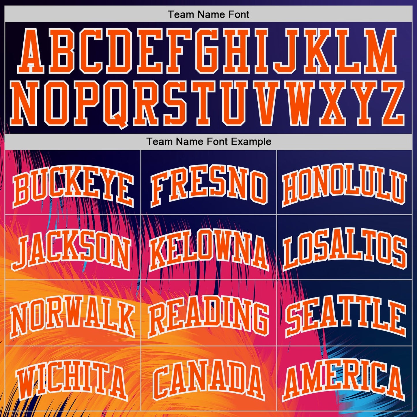 Custom Purple Orange Pink-White Feather Wing Boho Style Round Neck Sublimation Basketball Uniform Jersey view 3