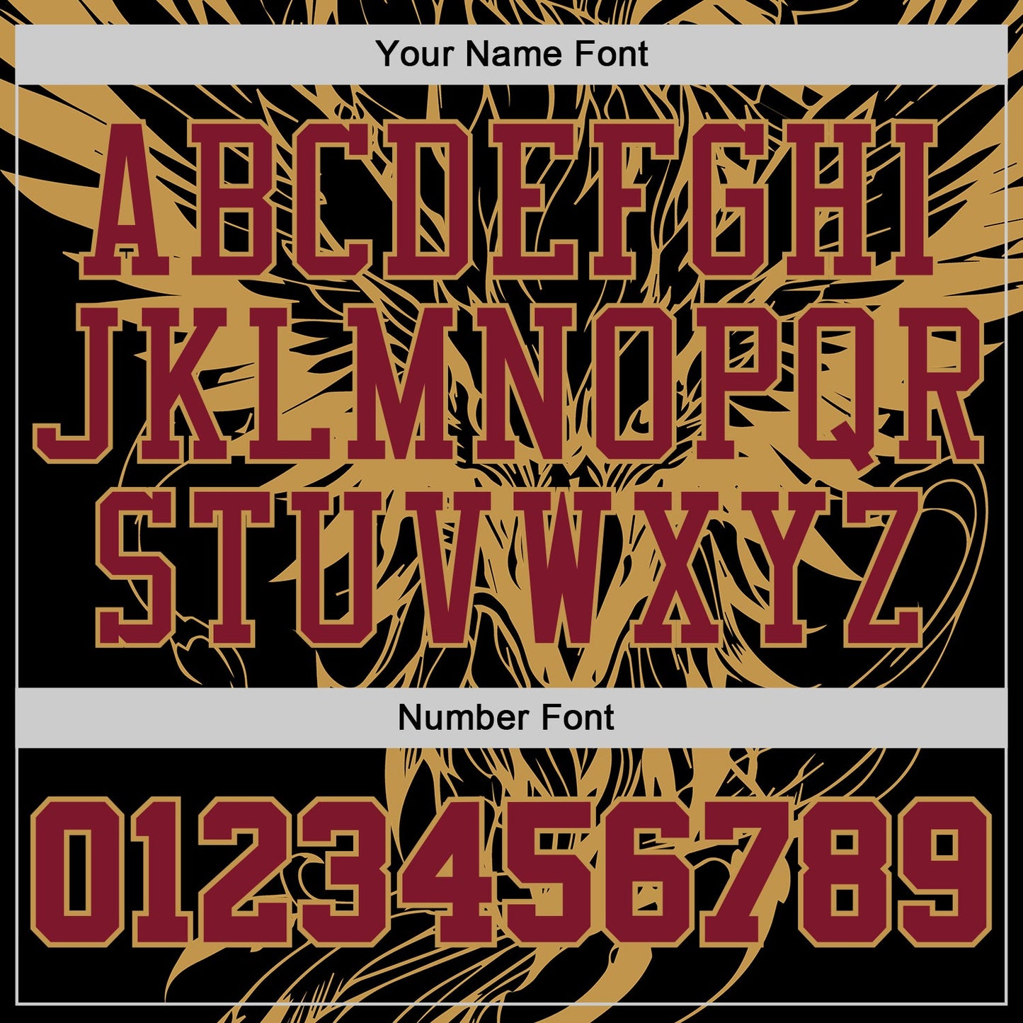 Custom Black Crimson-Old Gold Wing Boho Style Round Neck Sublimation Basketball Uniform Jersey view 4