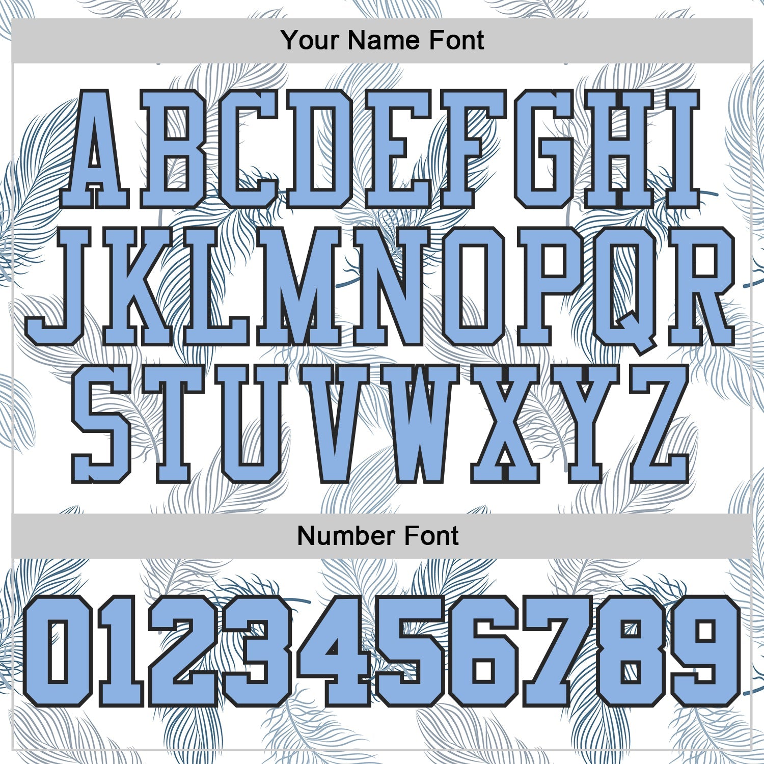 Custom White Light Blue-Black Feather Boho Style Round Neck Sublimation Basketball Uniform Jersey view 4