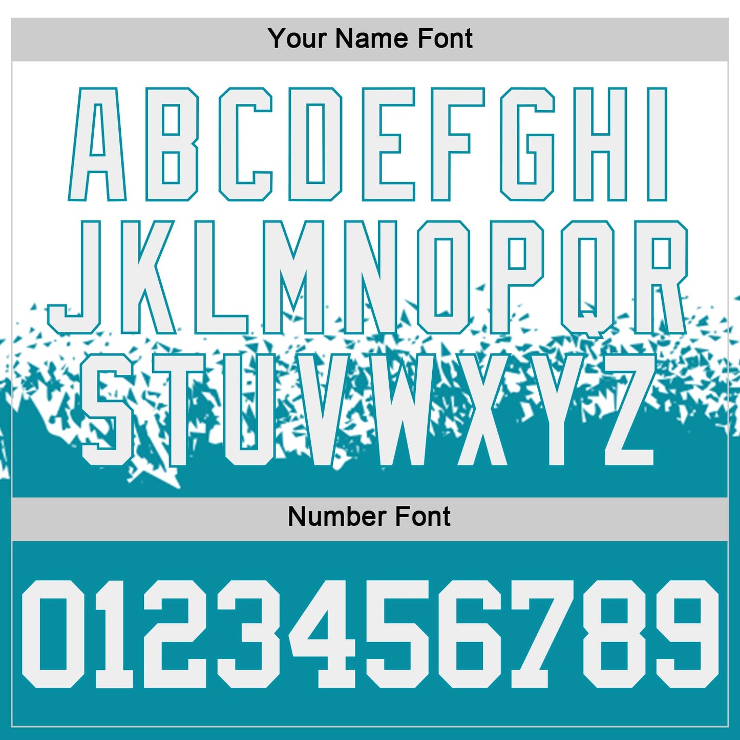 Custom White-Teal Shattered Geometric Side Panel Stripe Round Neck Sublimation Basketball Set Jersey view 5