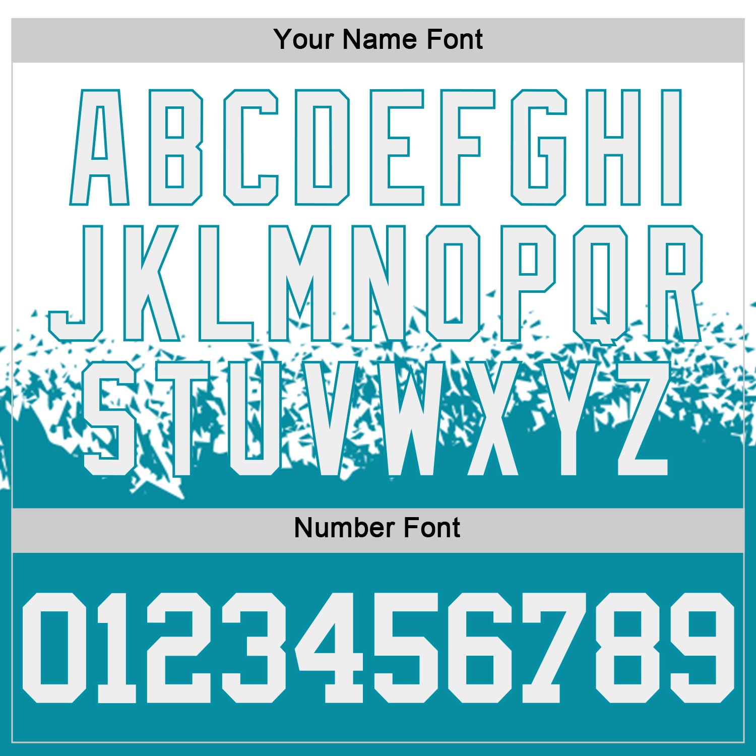 Custom White-Teal Shattered Geometric Side Panel Stripe Round Neck Sublimation Basketball Set Jersey view 5