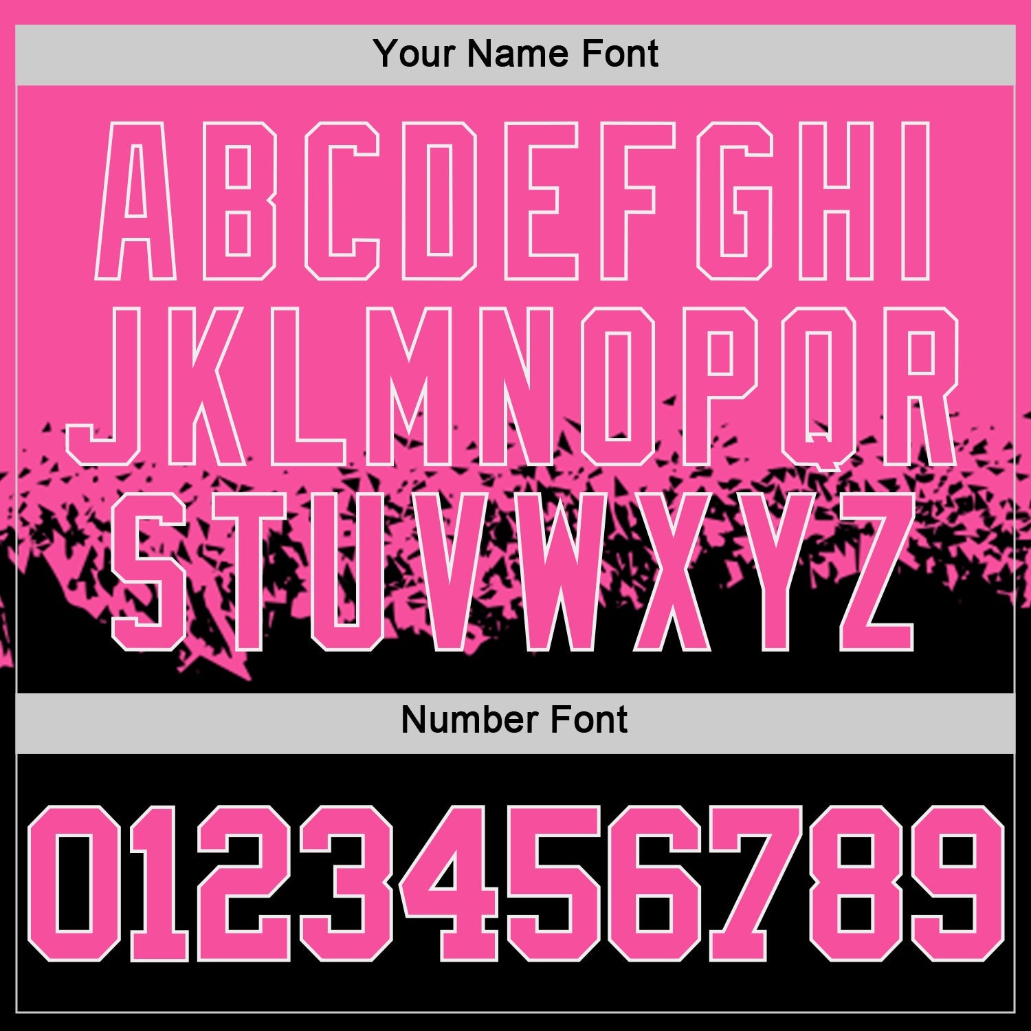 Custom Pink Black-White Shattered Geometric Side Panel Stripe Round Neck Sublimation Basketball Set Jersey view 5