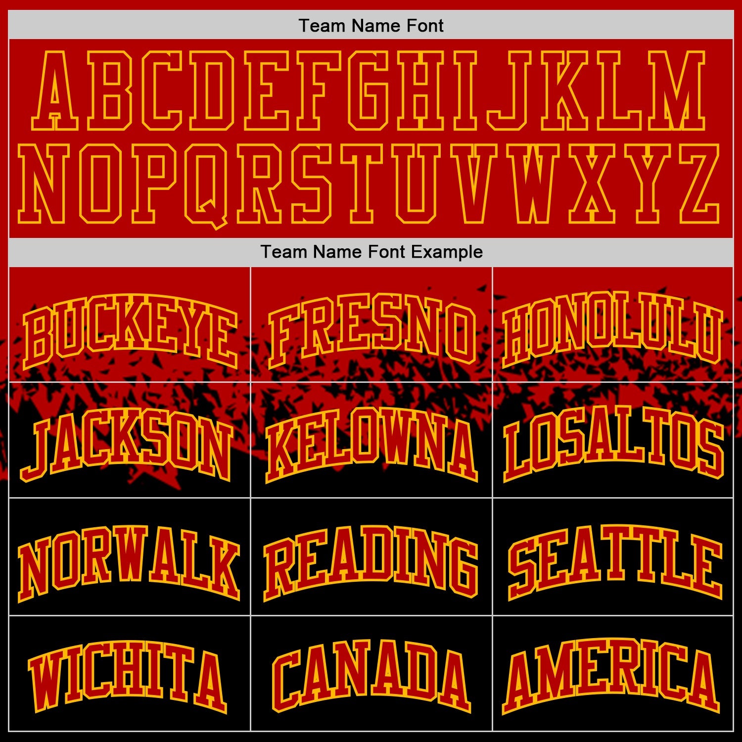 Custom Red Black-Gold Shattered Geometric Side Panel Stripe Round Neck Sublimation Basketball Set Jersey view 4