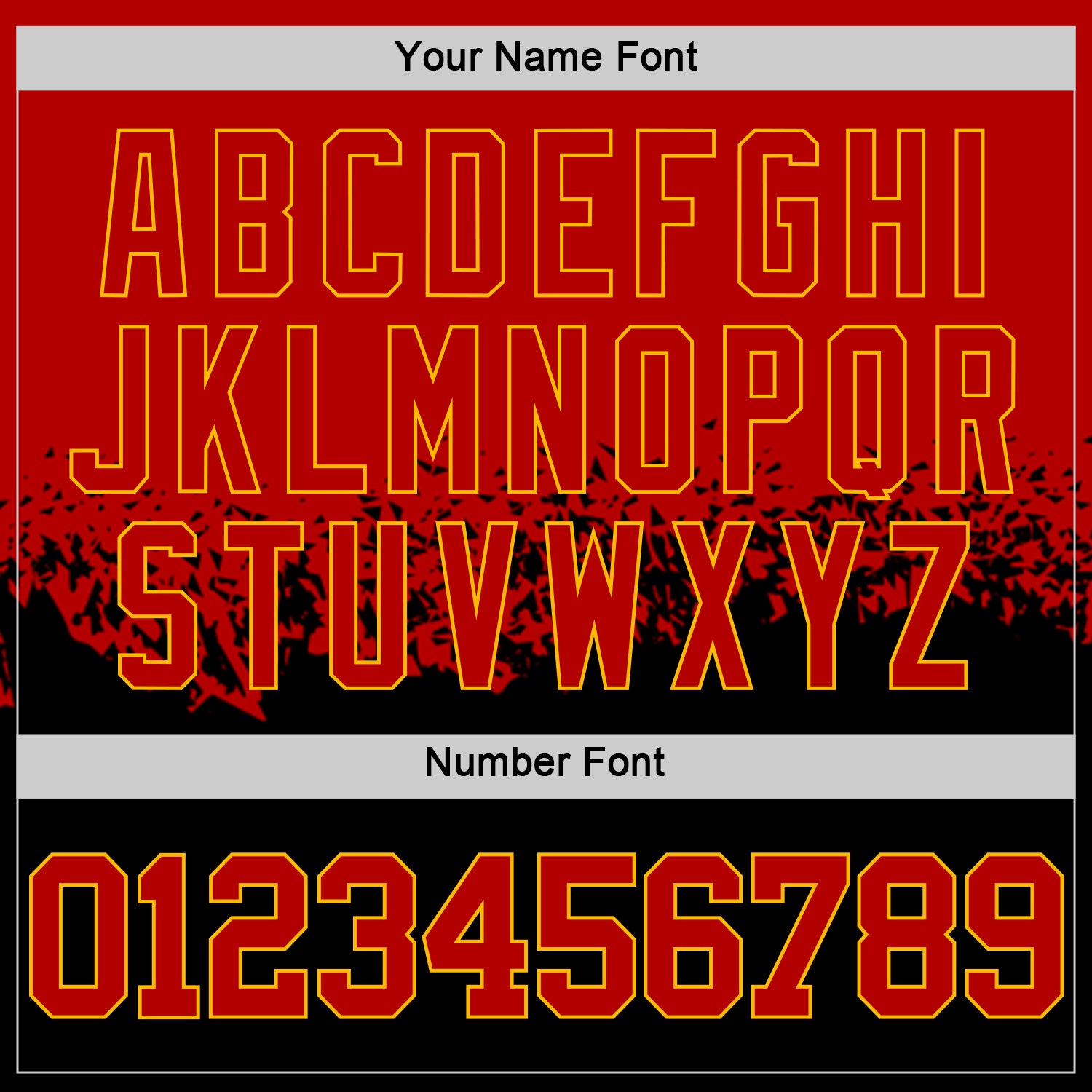 Custom Red Black-Gold Shattered Geometric Side Panel Stripe Round Neck Sublimation Basketball Set Jersey view 5