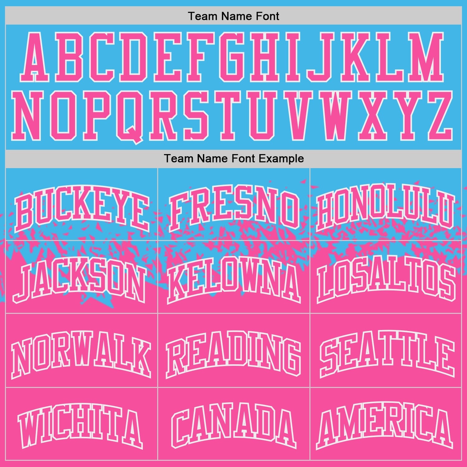 Custom Sky Blue Pink-White Shattered Geometric Side Panel Stripe Round Neck Sublimation Basketball Set Jersey view 4