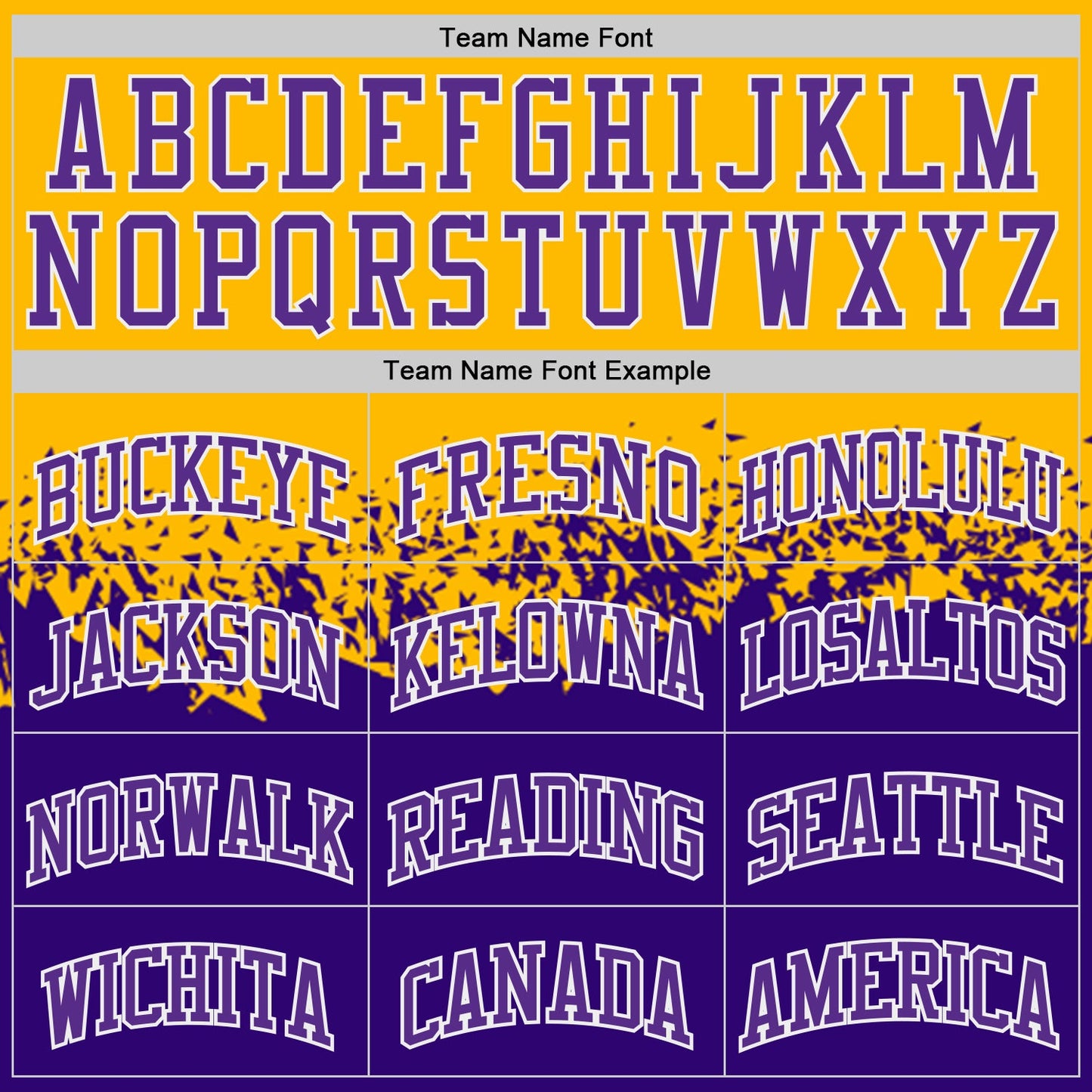 Custom Gold Purple-White Shattered Geometric Side Panel Stripe Round Neck Sublimation Basketball Set Jersey view 4