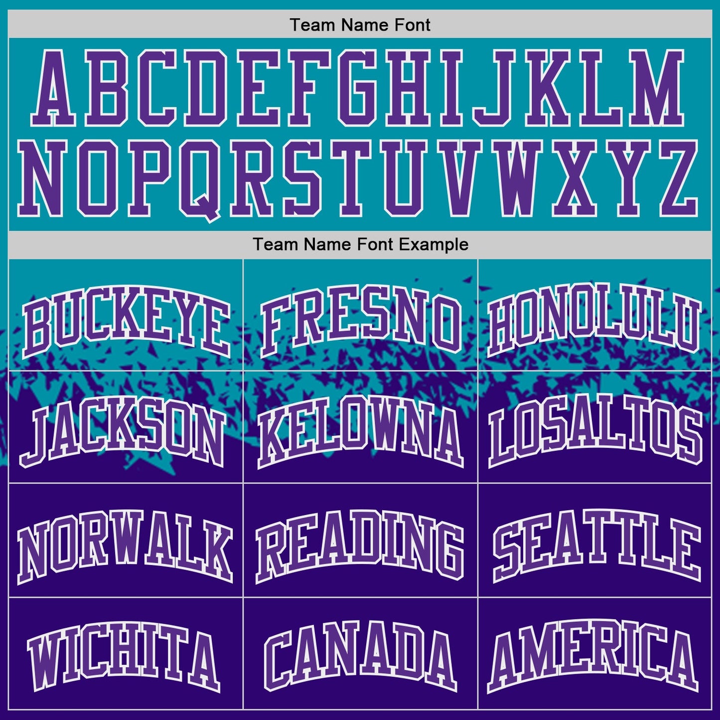 Custom Teal Purple-White Shattered Geometric Side Panel Stripe Round Neck Sublimation Basketball Set Jersey view 4