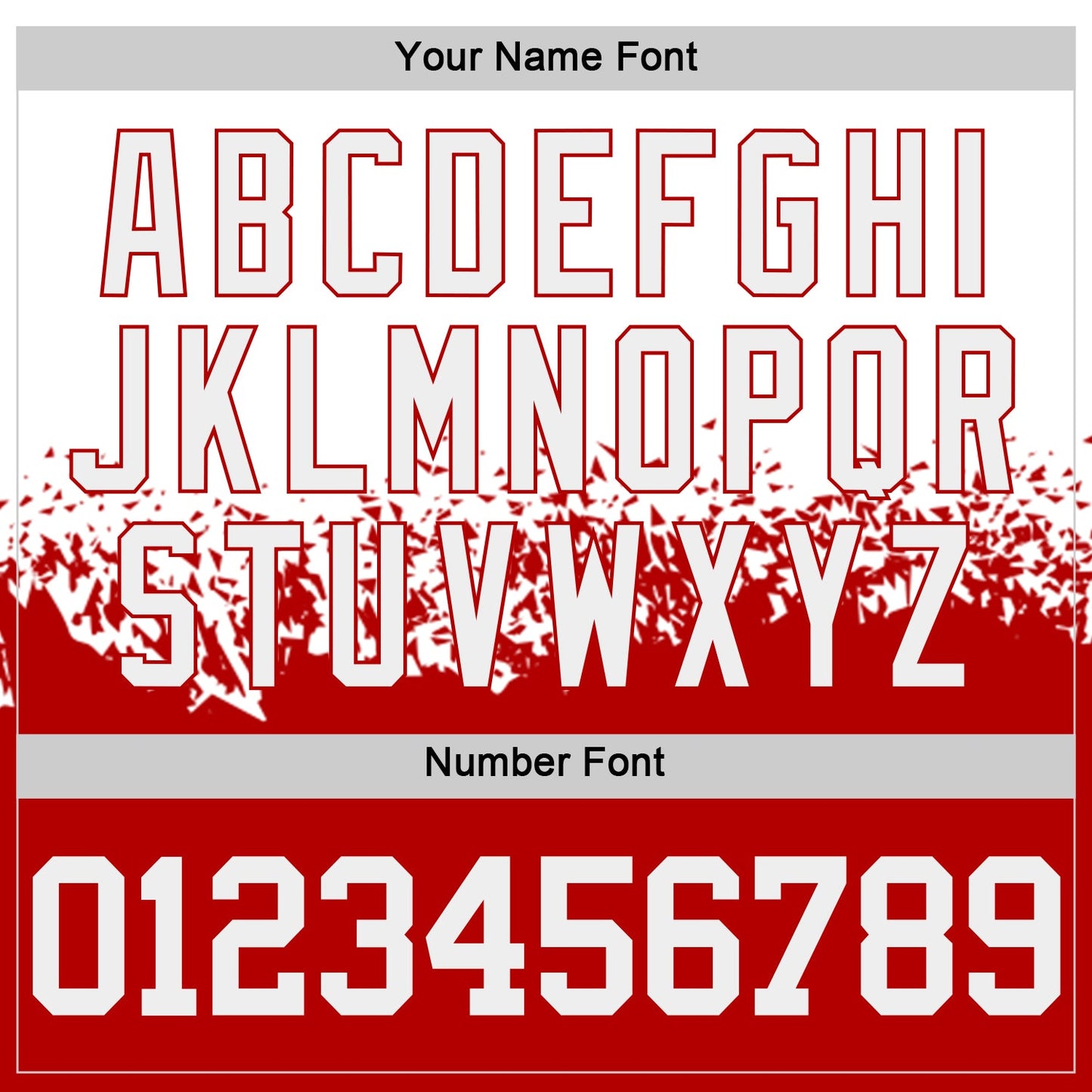 Custom White-Red Shattered Geometric Side Panel Stripe Round Neck Sublimation Basketball Set Jersey view 5