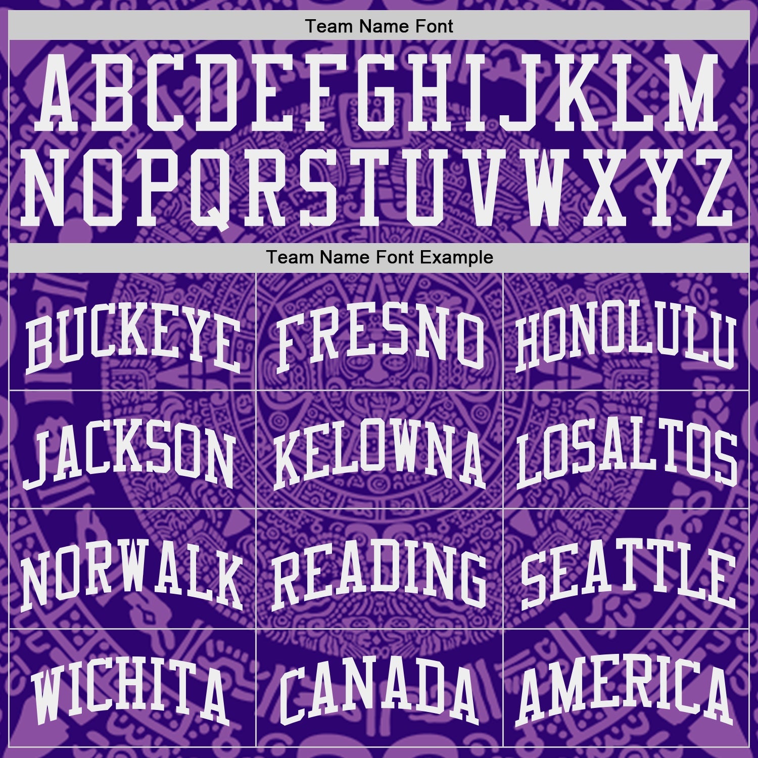 Custom Purple-White Tribal Ethnic Aztec Sun Stone Side Panel Stripe Round Neck Sublimation Basketball Set Jersey view 4