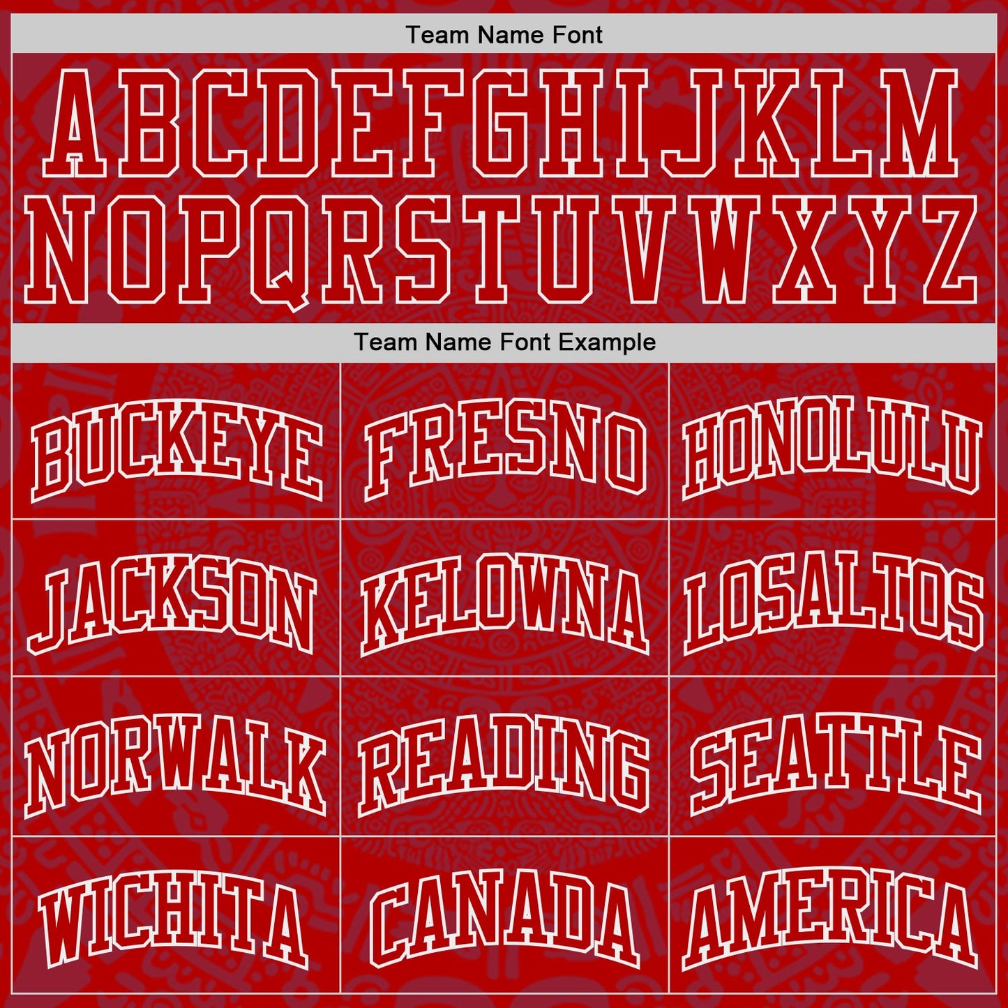 Custom Red-White Tribal Ethnic Aztec Sun Stone Side Panel Stripe Round Neck Sublimation Basketball Set Jersey view 4