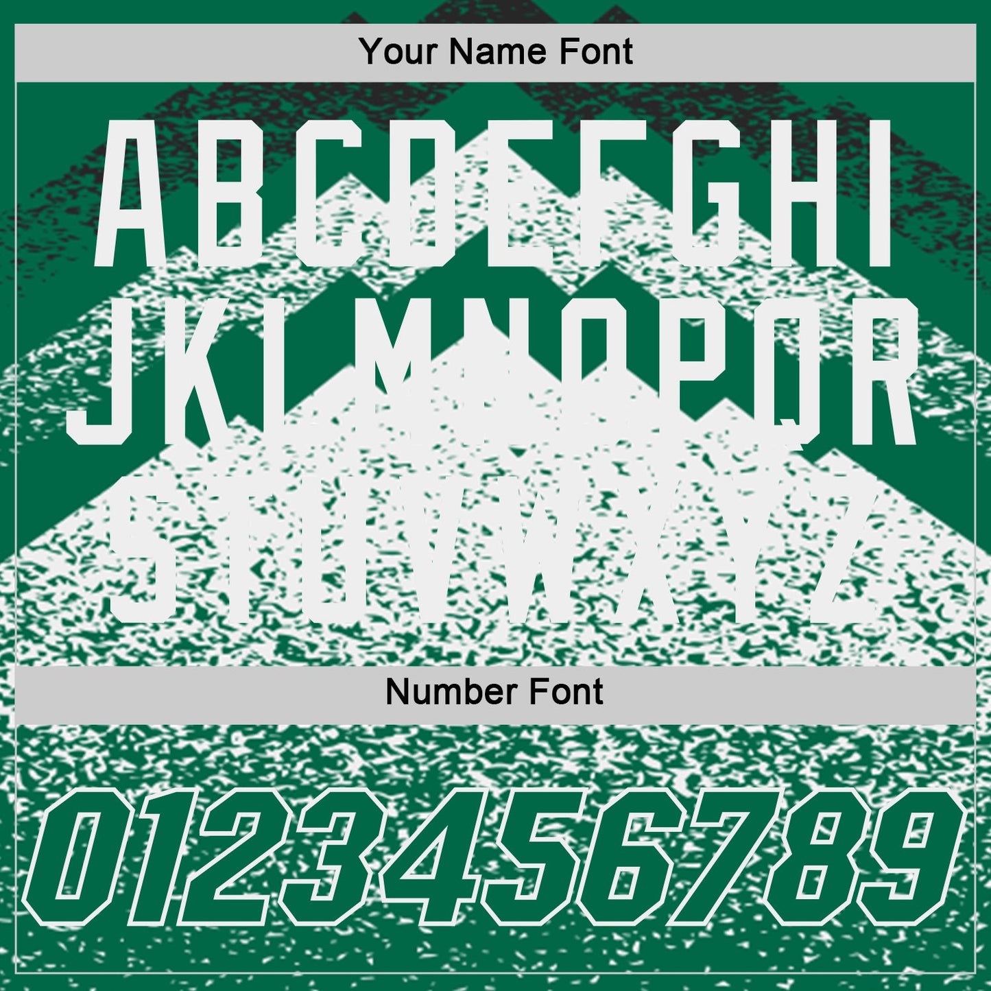 Custom Kelly Green White-Black Mountain Peak Shards Side Panel Stripe Round Neck Sublimation Basketball Set Jersey view 5