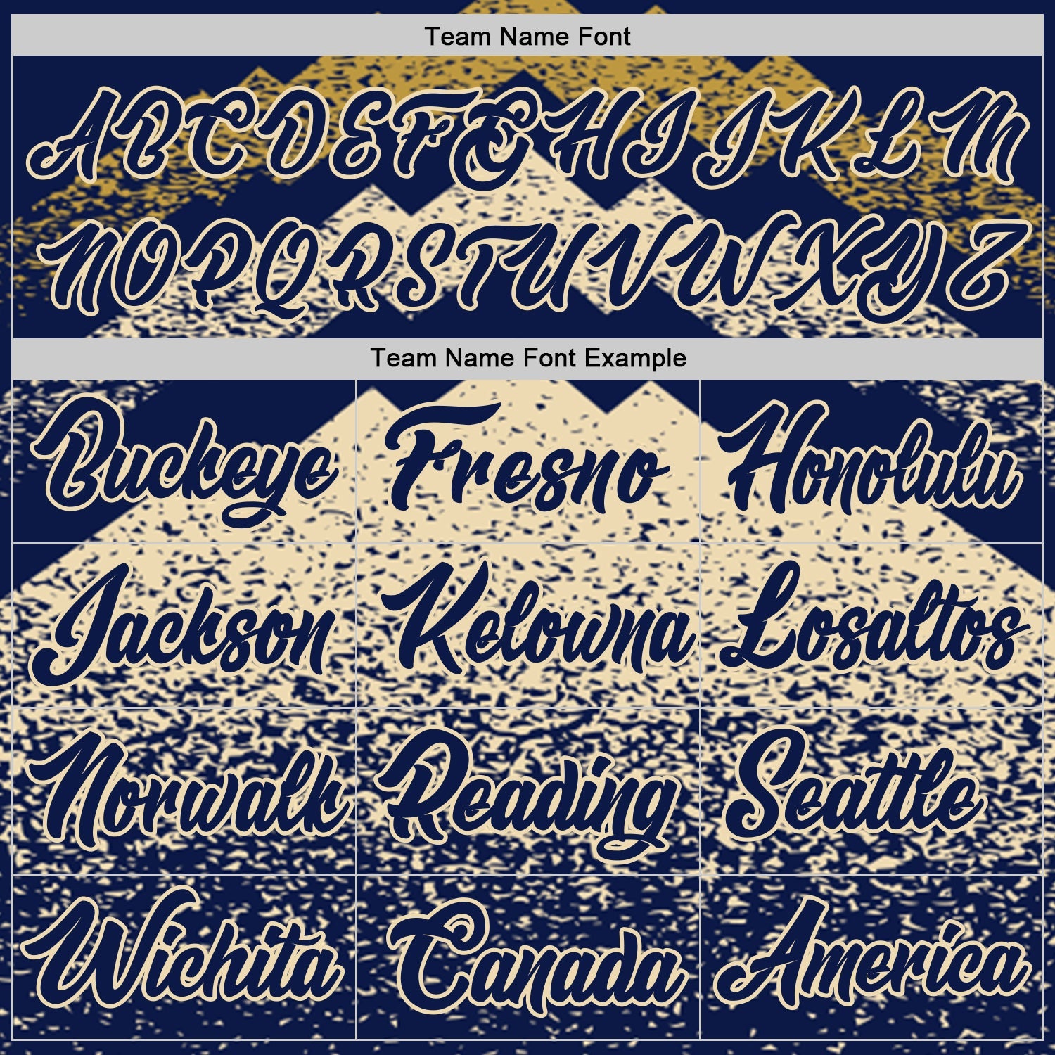 Custom Navy Cream-Old Gold Mountain Peak Shards Side Panel Stripe Round Neck Sublimation Basketball Set Jersey view 4