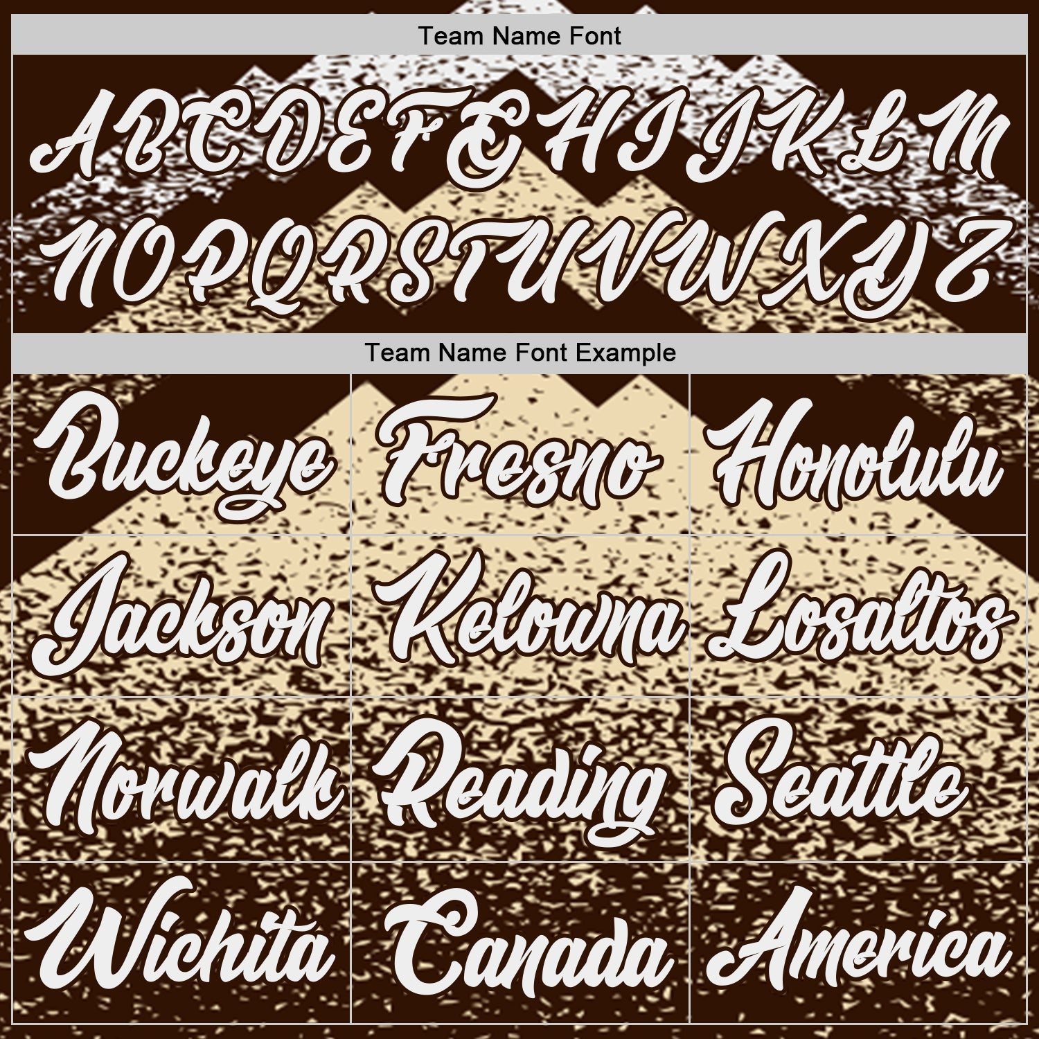 Custom Brown Cream-White Mountain Peak Shards Side Panel Stripe Round Neck Sublimation Basketball Set Jersey view 4