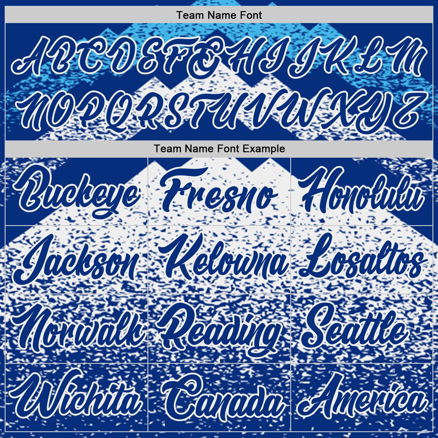 Custom Royal White-Light Blue Mountain Peak Shards Side Panel Stripe Round Neck Sublimation Basketball Set Jersey view 4