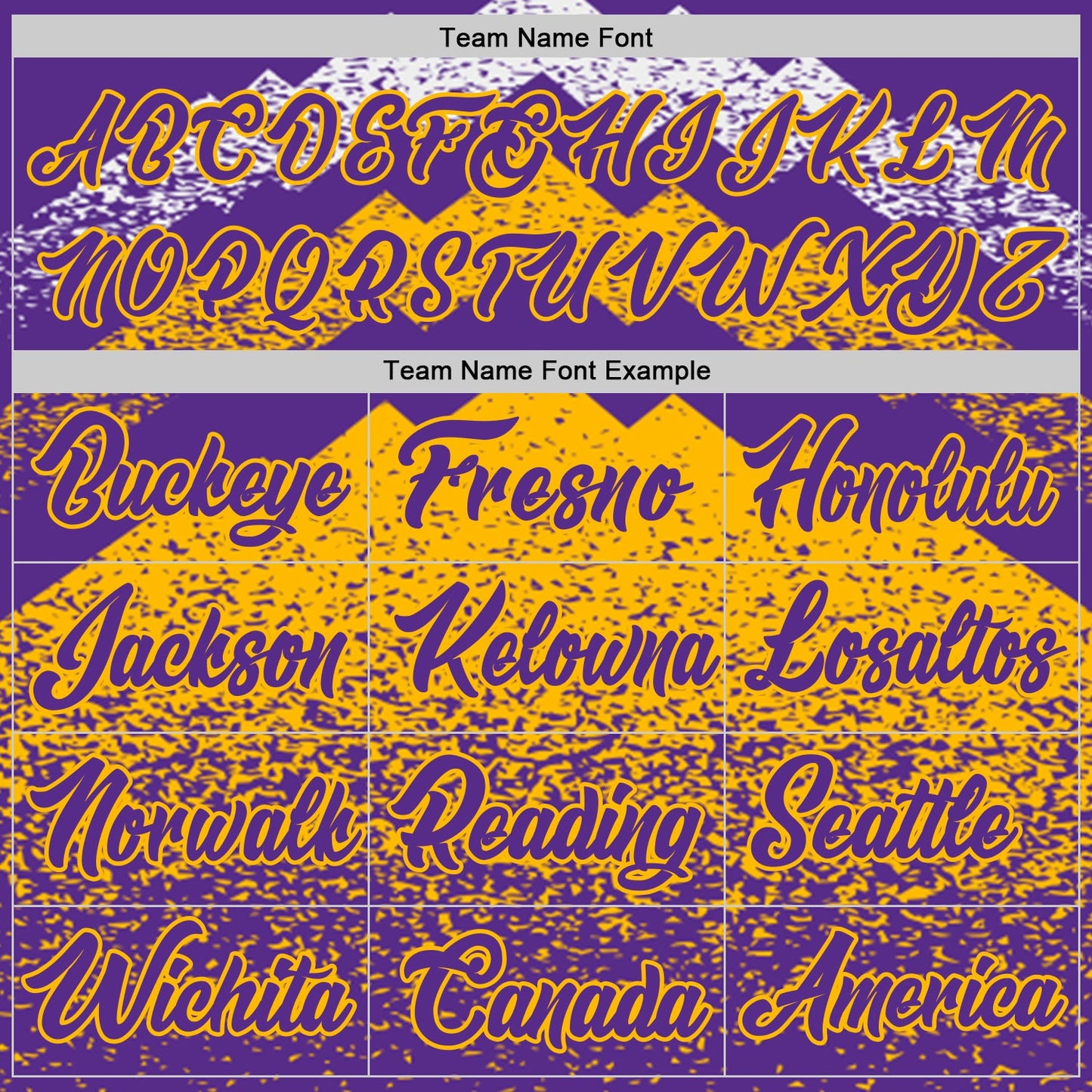 Custom Purple Gold-White Mountain Peak Shards Side Panel Stripe Round Neck Sublimation Basketball Set Jersey view 4