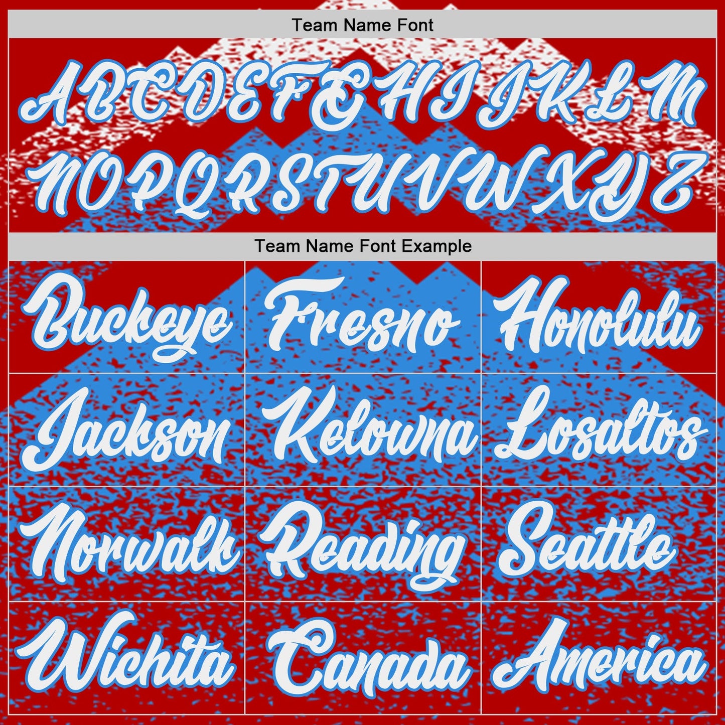 Custom Red White-Powder Blue Mountain Peak Shards Side Panel Stripe Round Neck Sublimation Basketball Set Jersey view 4
