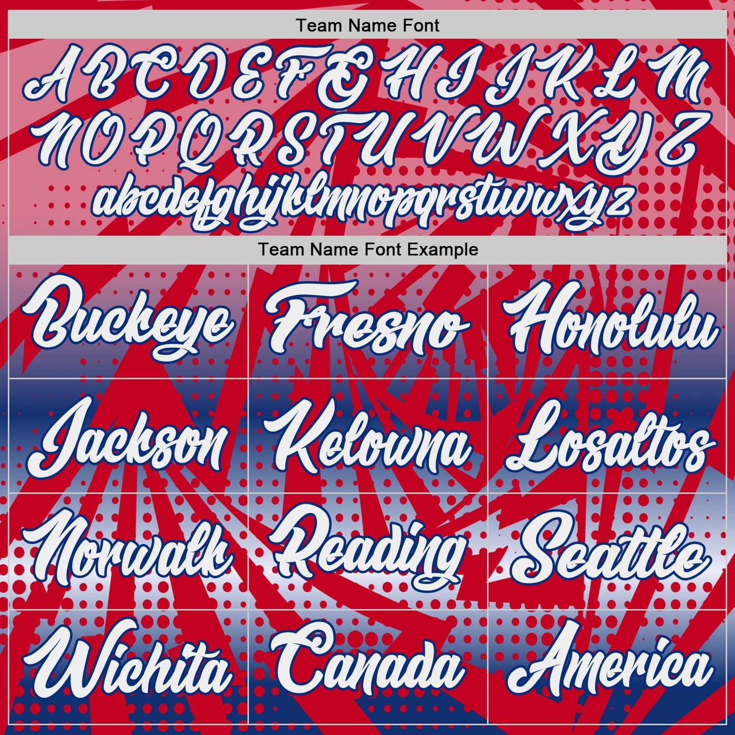 Custom Red White-Royal Lightning Gradient Dot Side Panel Stripe Round Neck Sublimation Basketball Set Jersey view 4