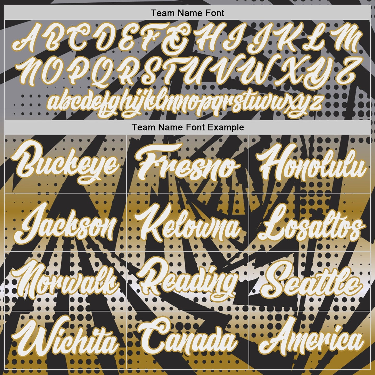 Custom Old Gold White-Black Lightning Gradient Dot Side Panel Stripe Round Neck Sublimation Basketball Set Jersey view 4