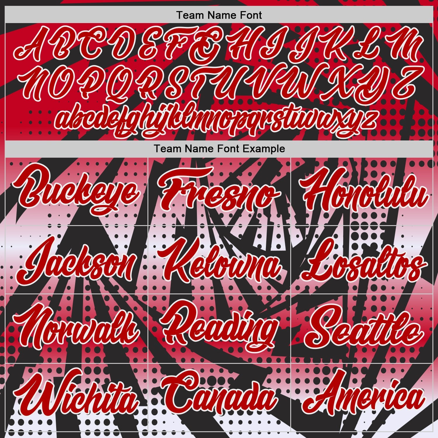 Custom Red Black-White Lightning Gradient Dot Side Panel Stripe Round Neck Sublimation Basketball Set Jersey view 4