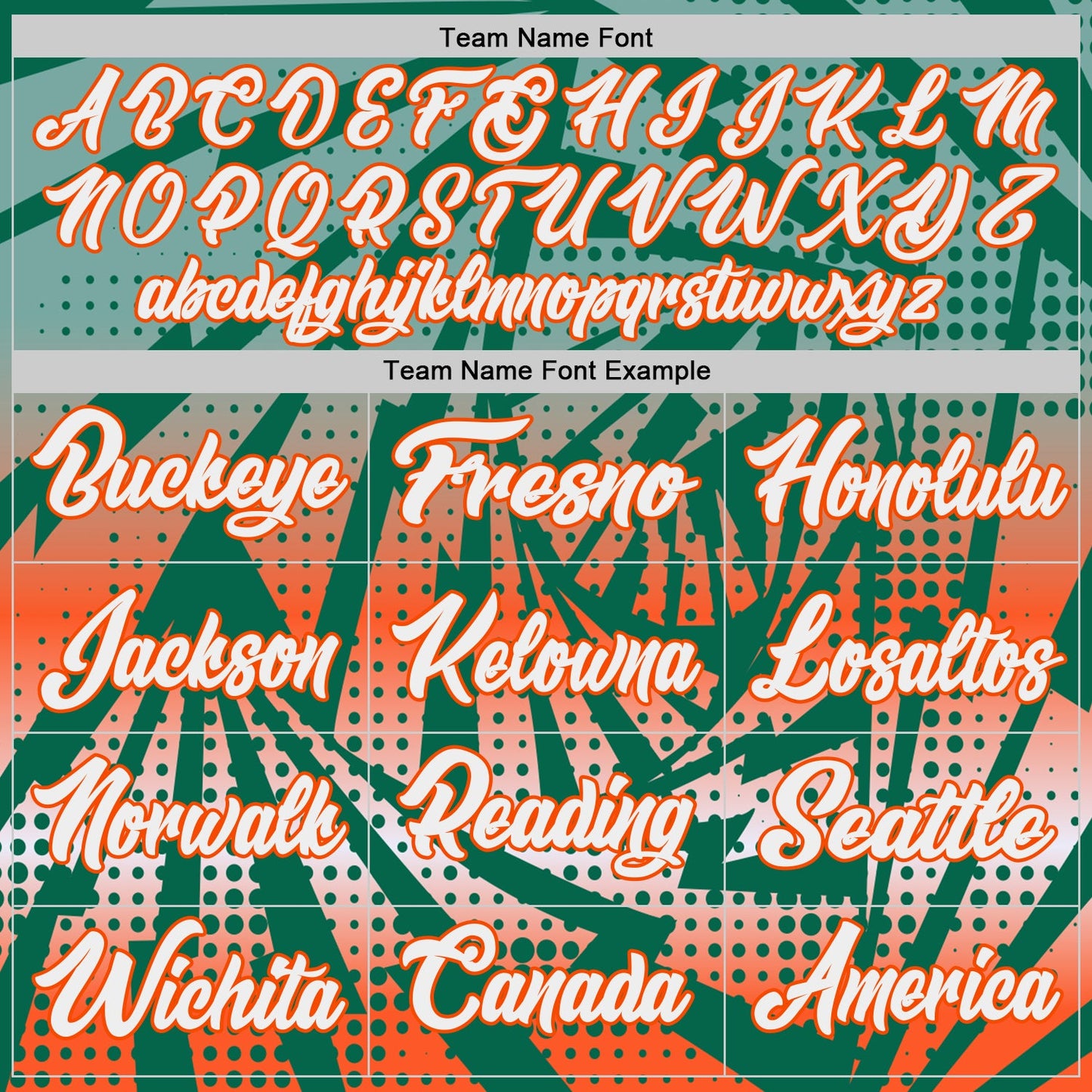 Custom Kelly Green White-Orange Lightning Gradient Dot Side Panel Stripe Round Neck Sublimation Basketball Set Jersey view 4