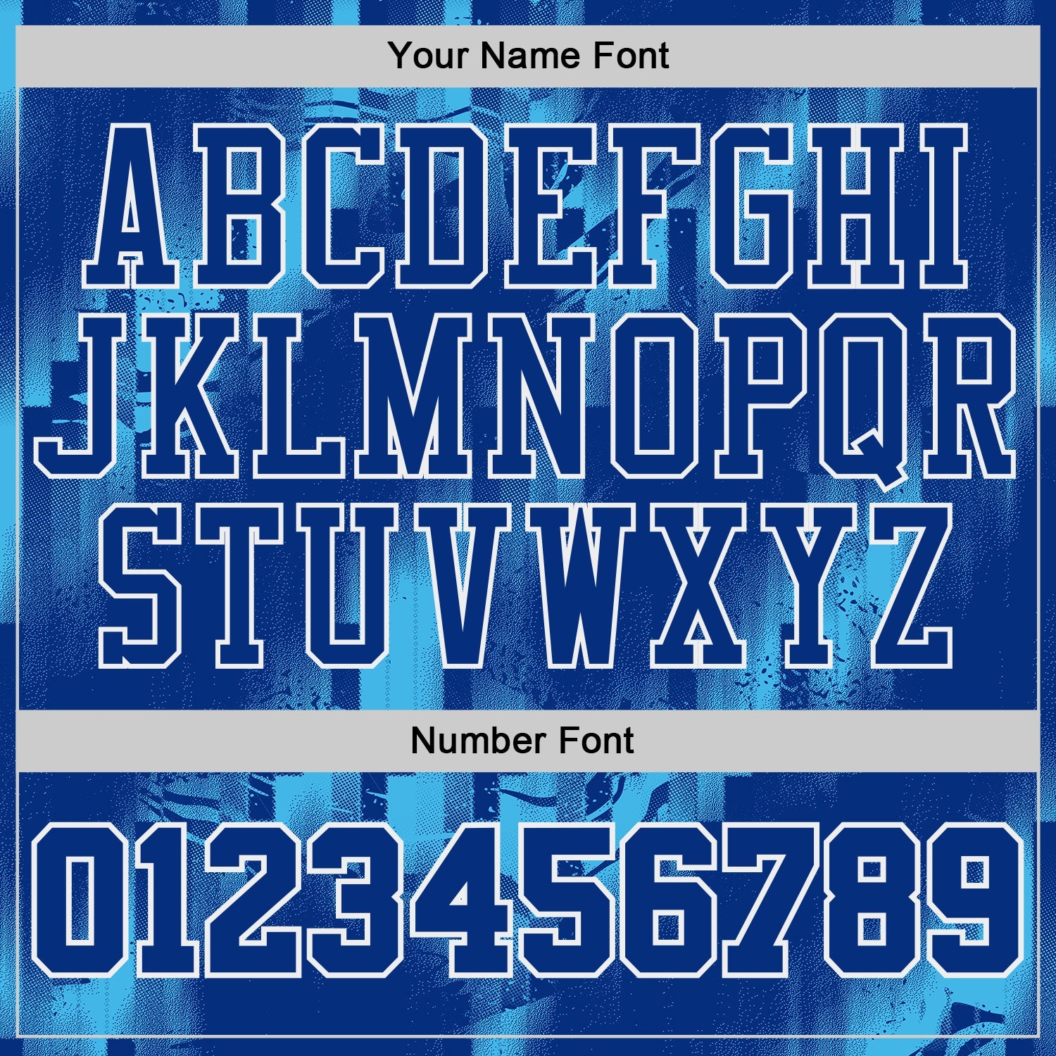 Custom Blue Royal-White Star Fluid Round Neck Sublimation Basketball Uniform Jersey view 4