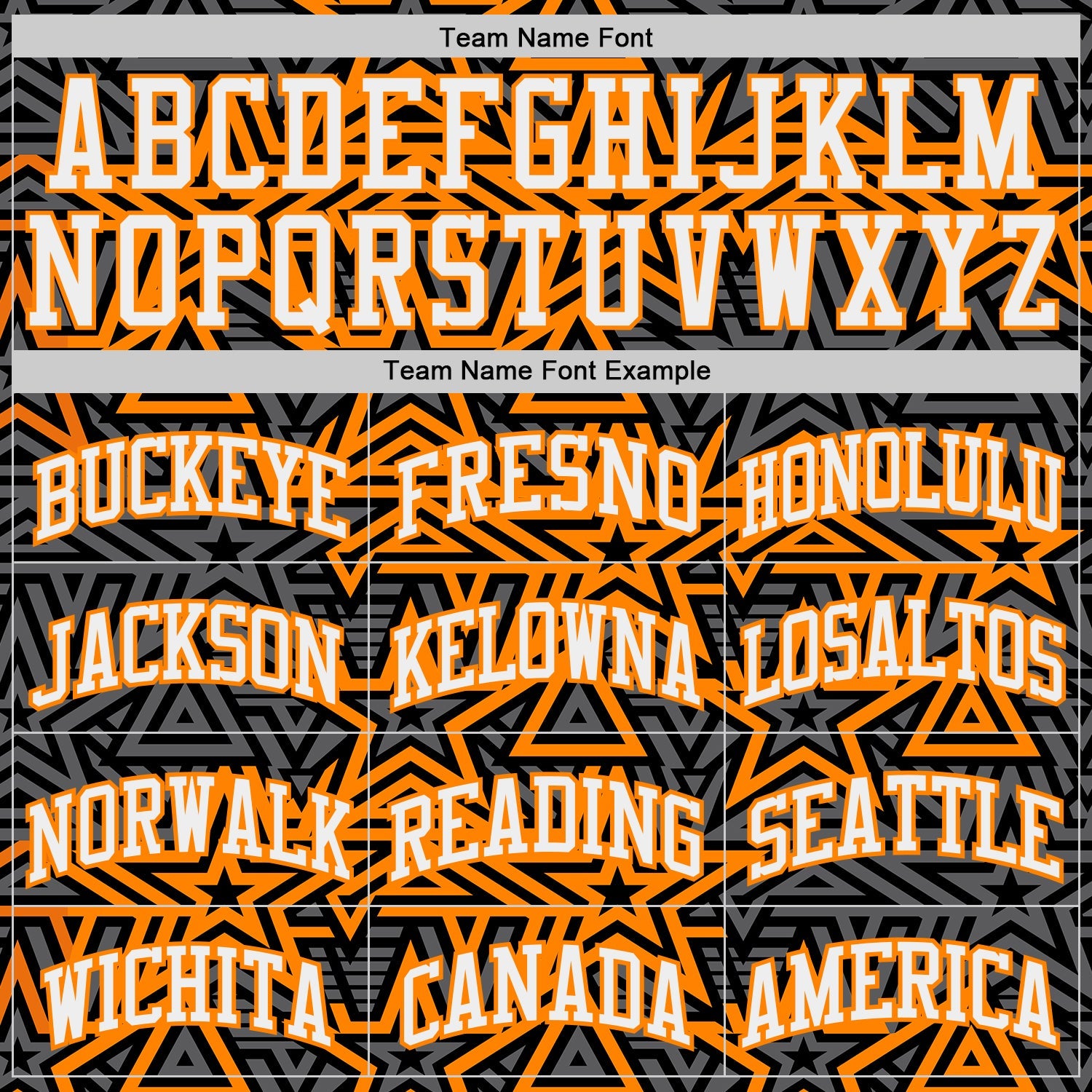 Custom Steel Gray White Bay Orange-Black Geometric Starburst Color Block Round Neck Sublimation Basketball Uniform Jersey view 3