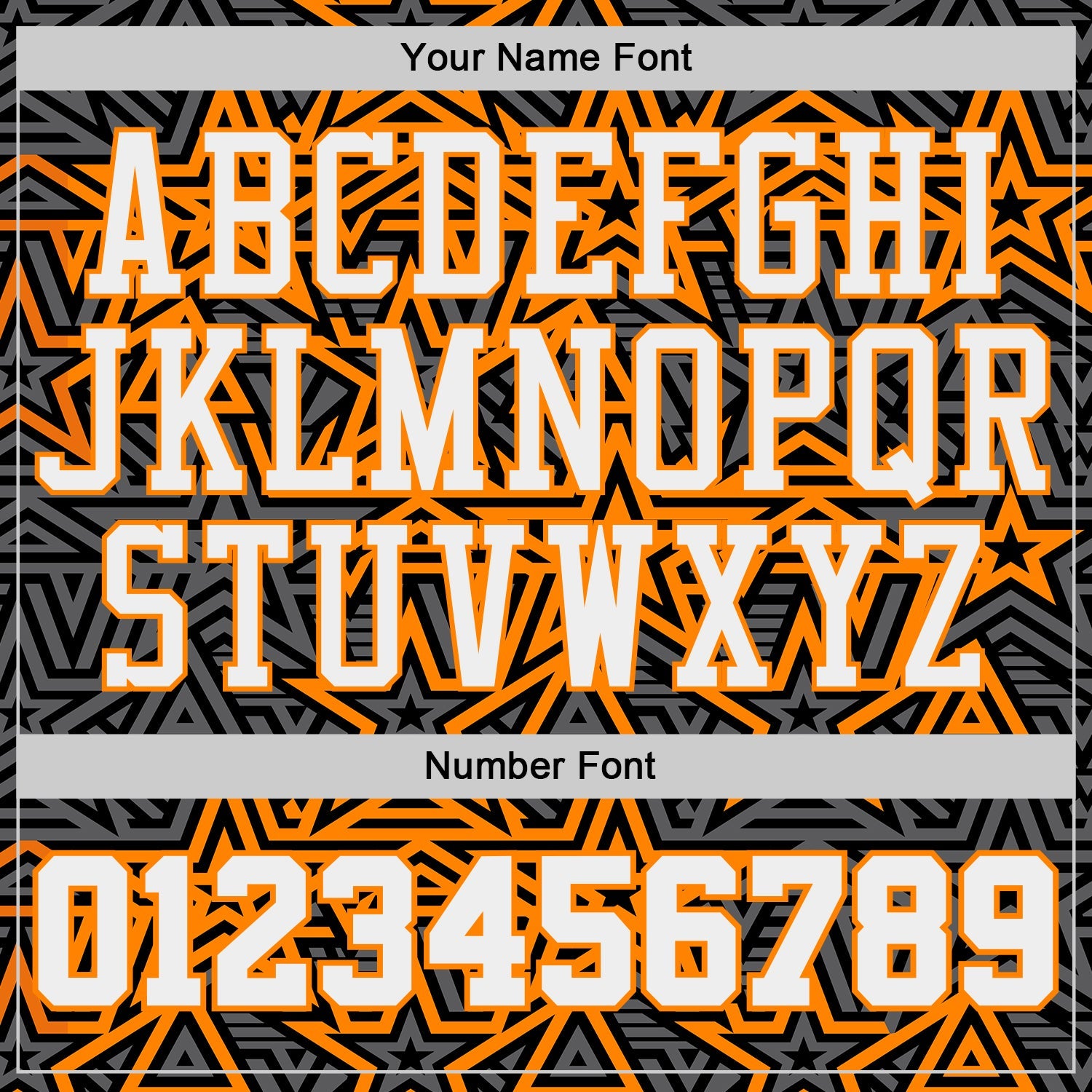 Custom Steel Gray White Bay Orange-Black Geometric Starburst Color Block Round Neck Sublimation Basketball Uniform Jersey view 4