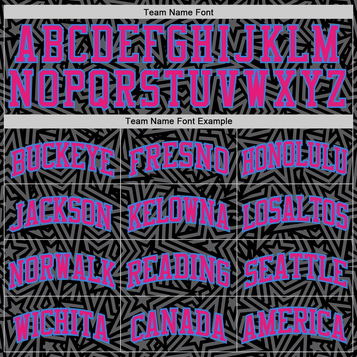 Custom Black Hot Pink-Powder Blue Geometric Starburst Color Block Round Neck Sublimation Basketball Uniform Jersey view 3