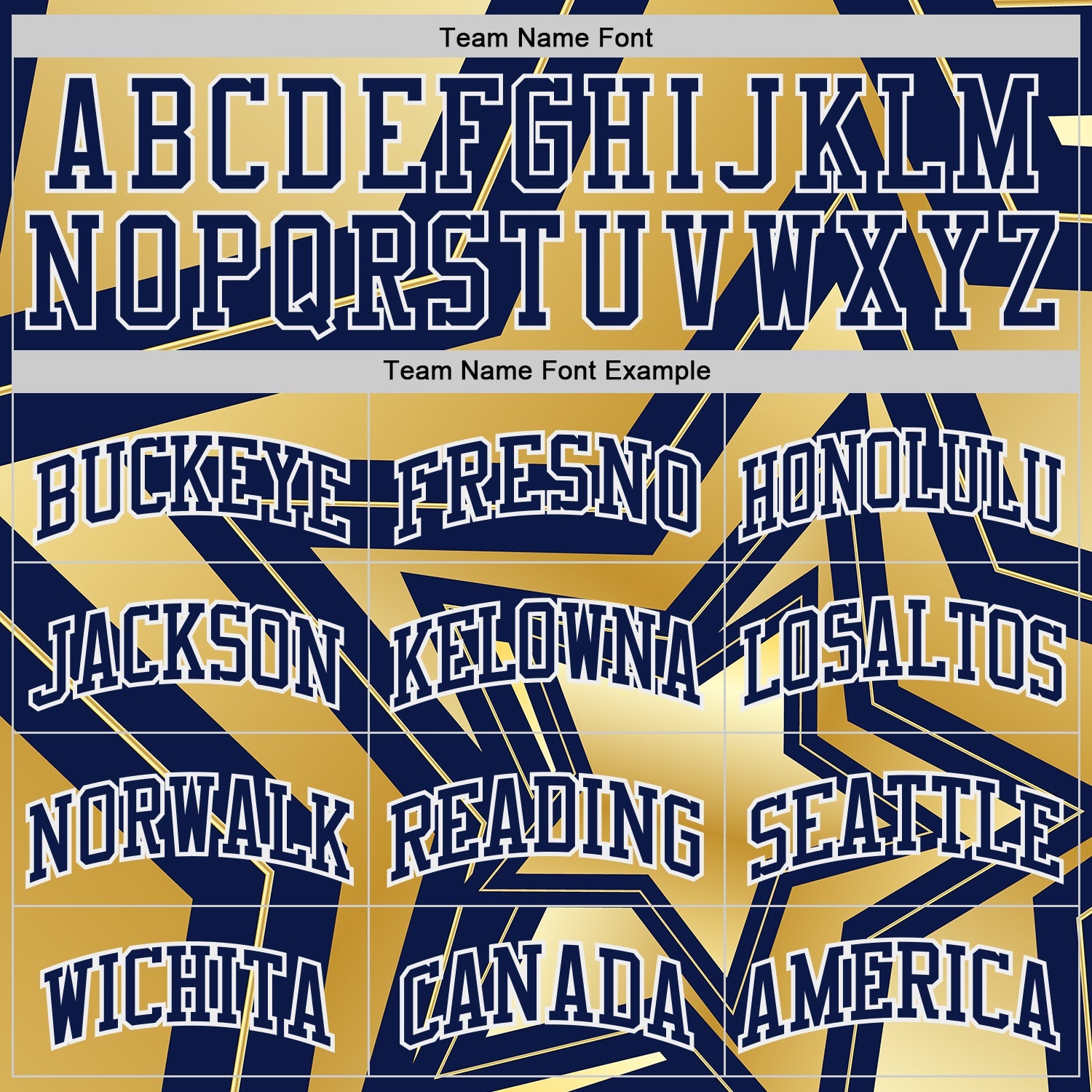 Custom Navy Old Gold-White Geometric Star Texture Round Neck Sublimation Basketball Uniform Jersey view 3