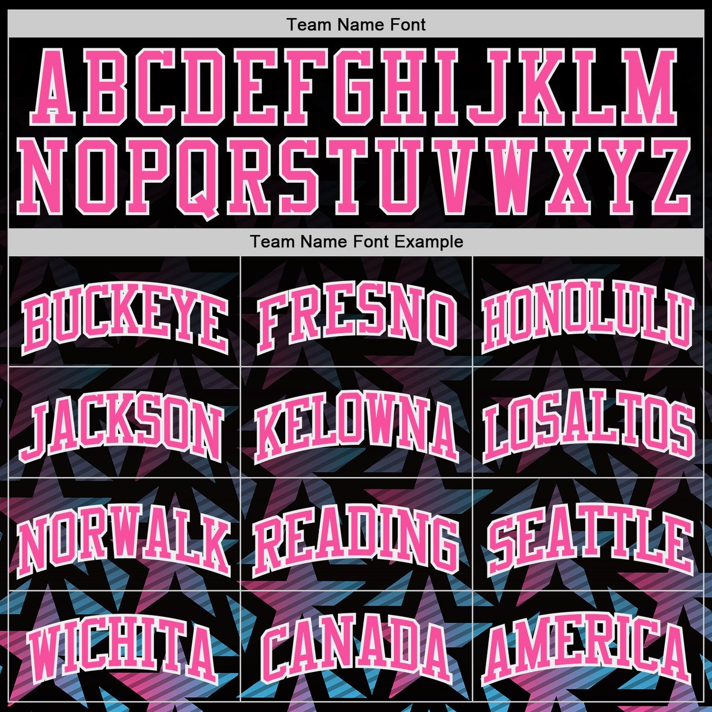 Custom Black Pink-White Gradient Star Round Neck Sublimation Basketball Uniform Jersey view 3